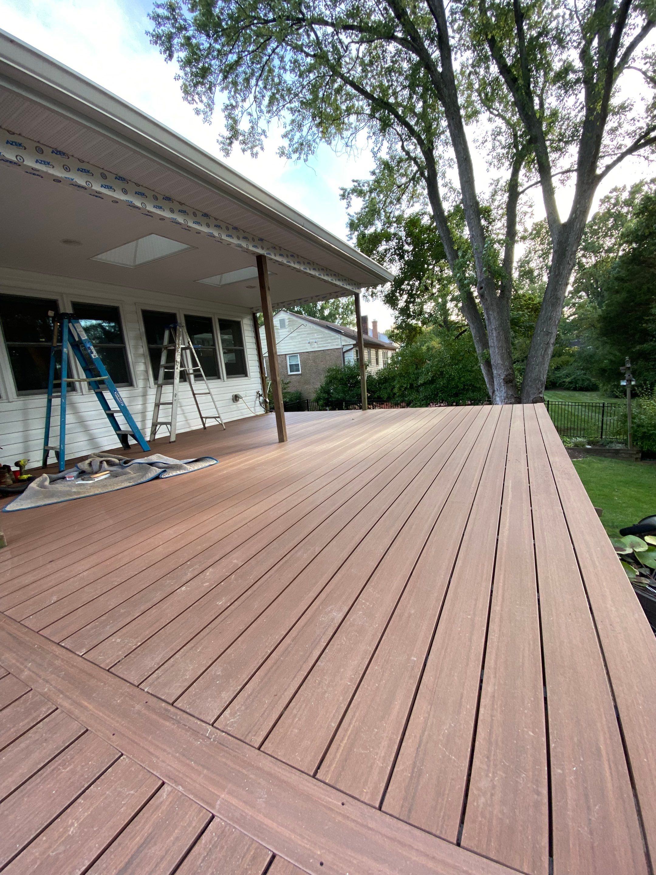 Deck Transformation using Timbertech & Azek by The Smet Companies, LLC