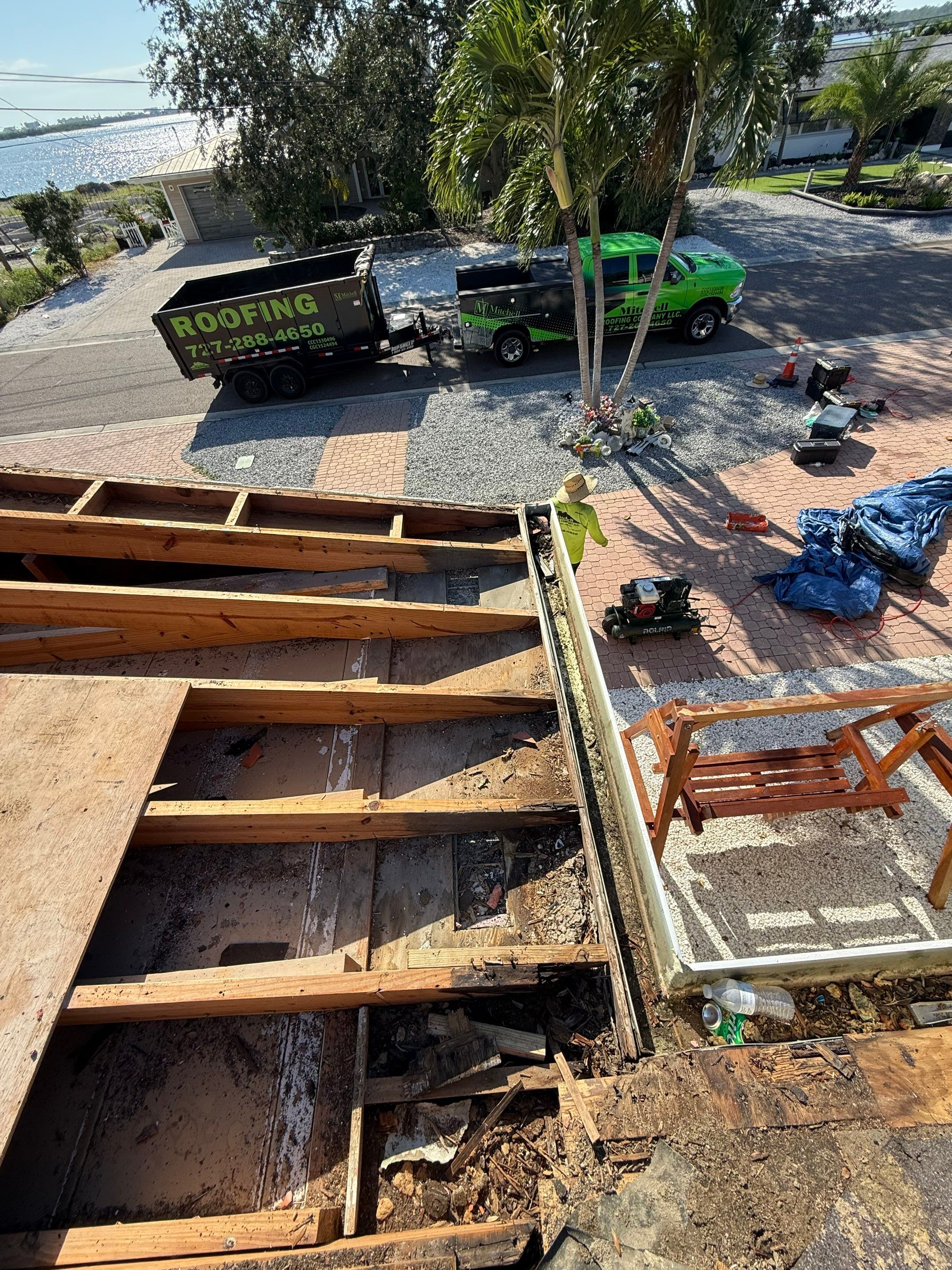 Project in St. Petersburg 33710 by Mitchell Roofing Company LLC 