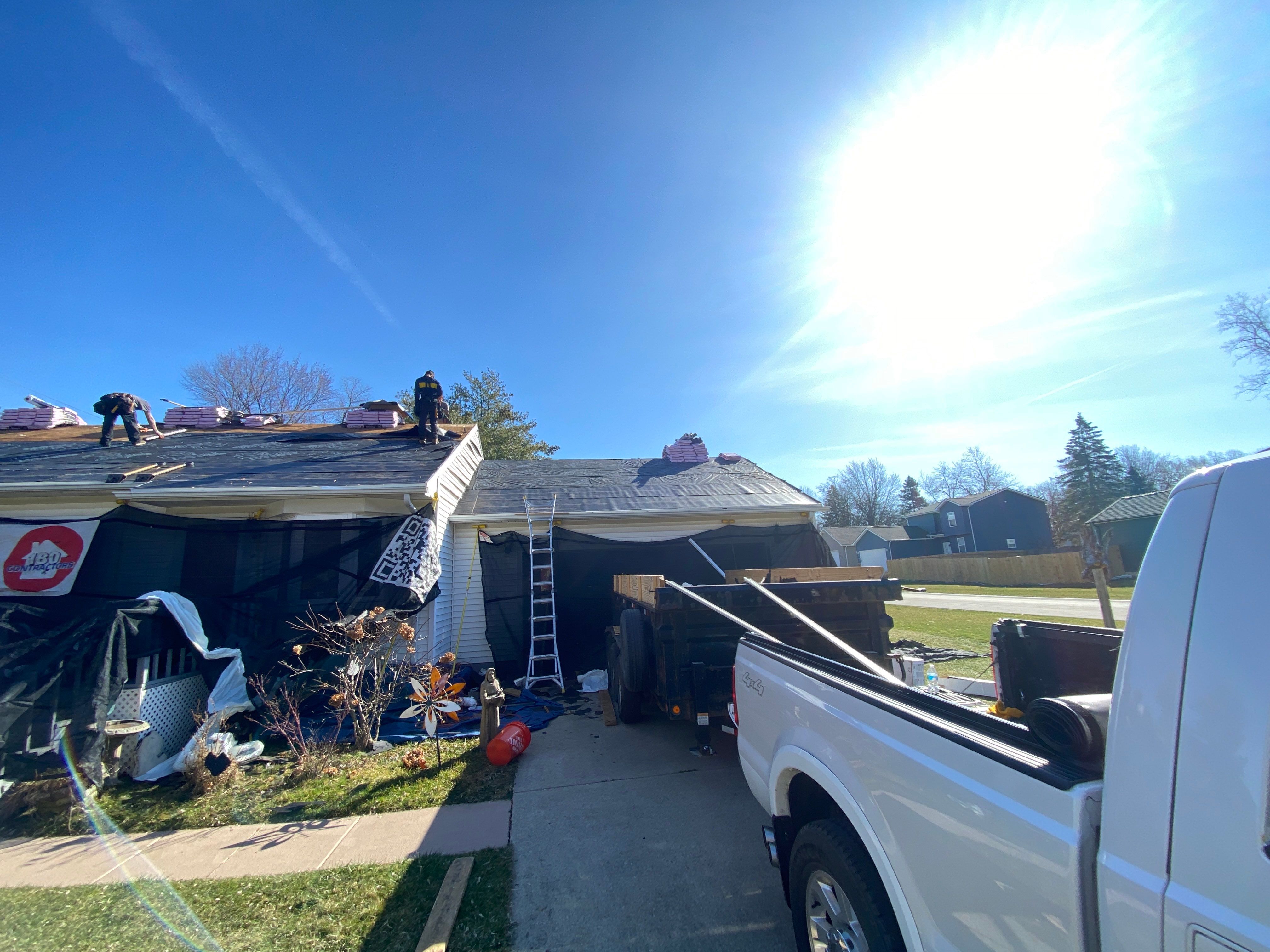 Roof Replacement using Owens Corning by 180 Contractors