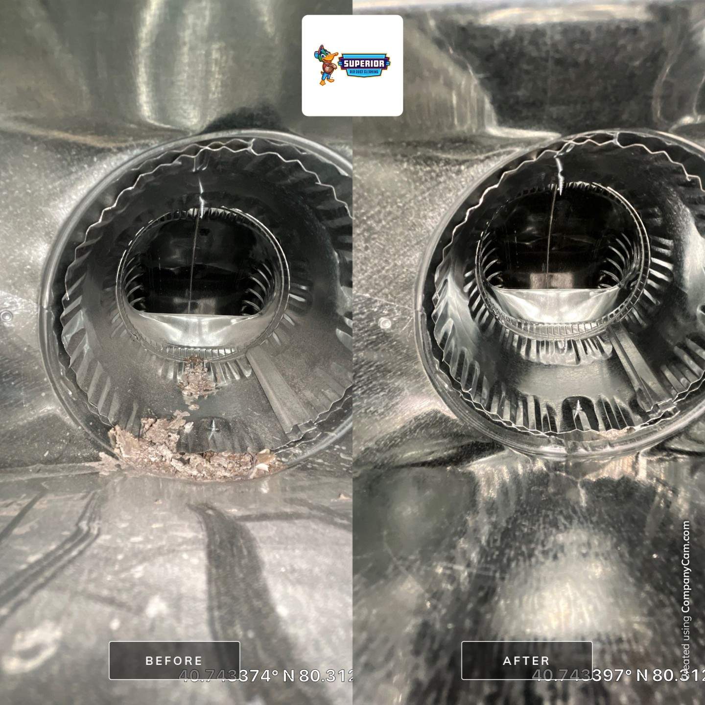 Air Duct Cleaning With a Vacuum Truck in New Brighton, PA by Superior Air Duct Cleaning