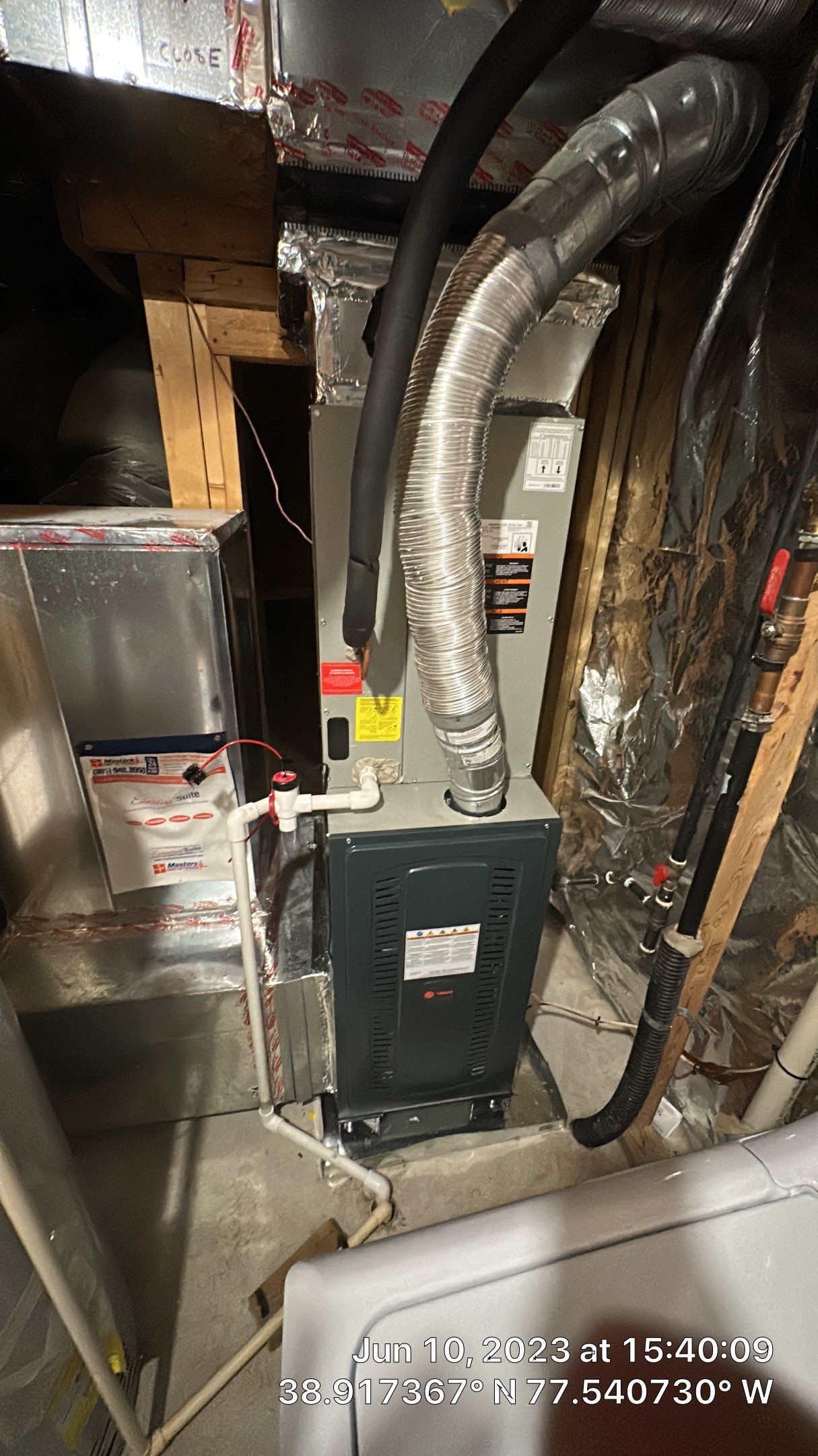 Central Air Conditioning Installation using Trane by Pro Sky Services
