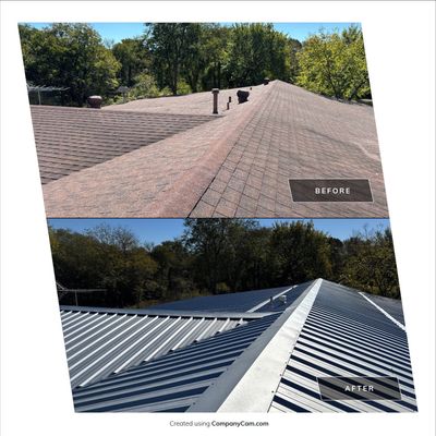 New Metal Roof