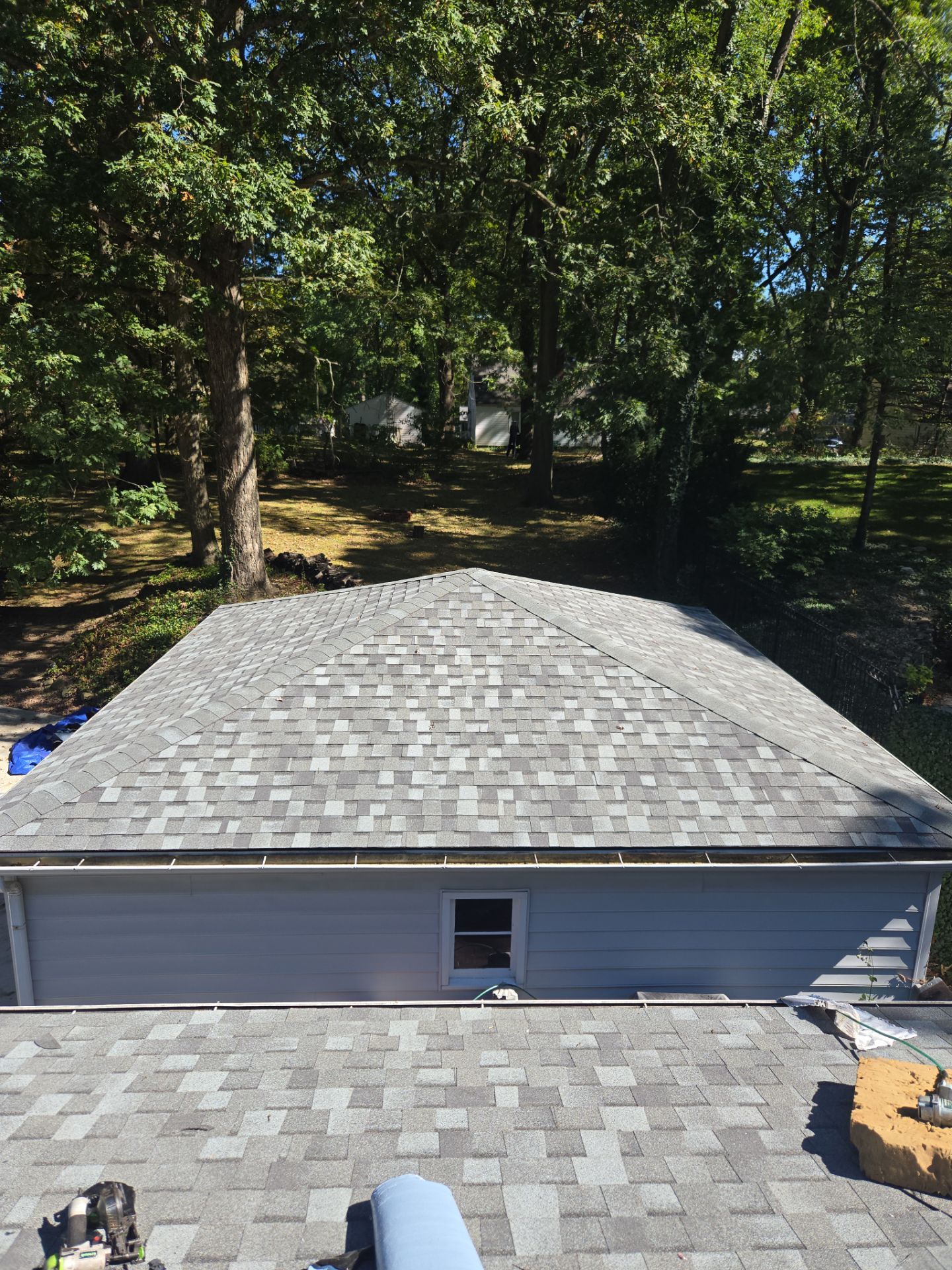 Atlas Pinnacle, Color, Coastal Granite, Drip Edge, Color, Black by Eagle Eye Roofing