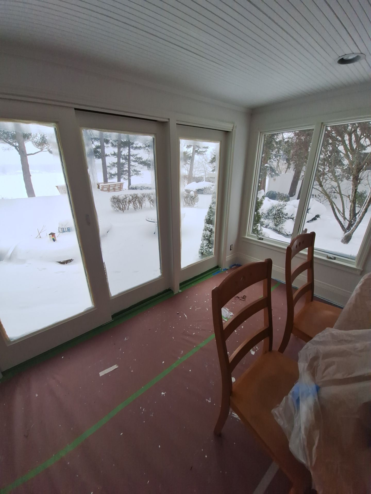 Comprehensive Interior Painting and Drywall Repairs for a North Muskegon Residence by Gordon Painting