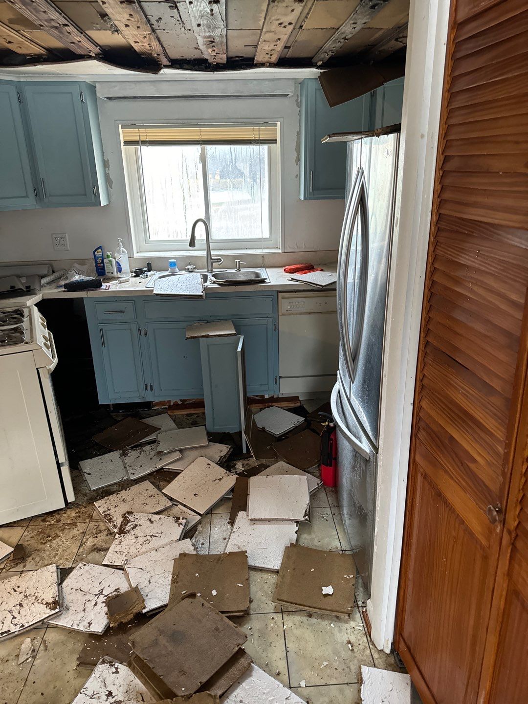 Project in Farmington Hills by EzDry Water Mitigation & Property Restoration