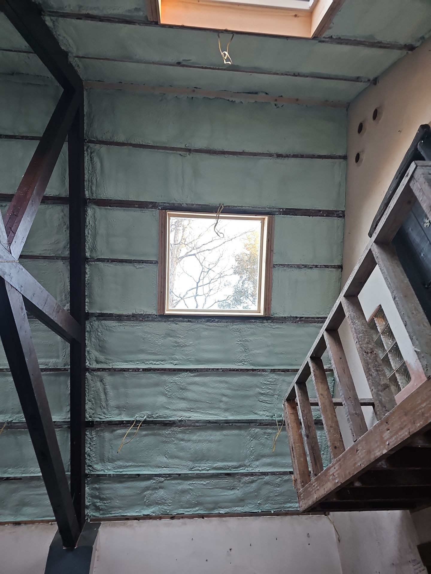 Home Remodel using Closed Cell Spray Foam by NYS Foam & Energy