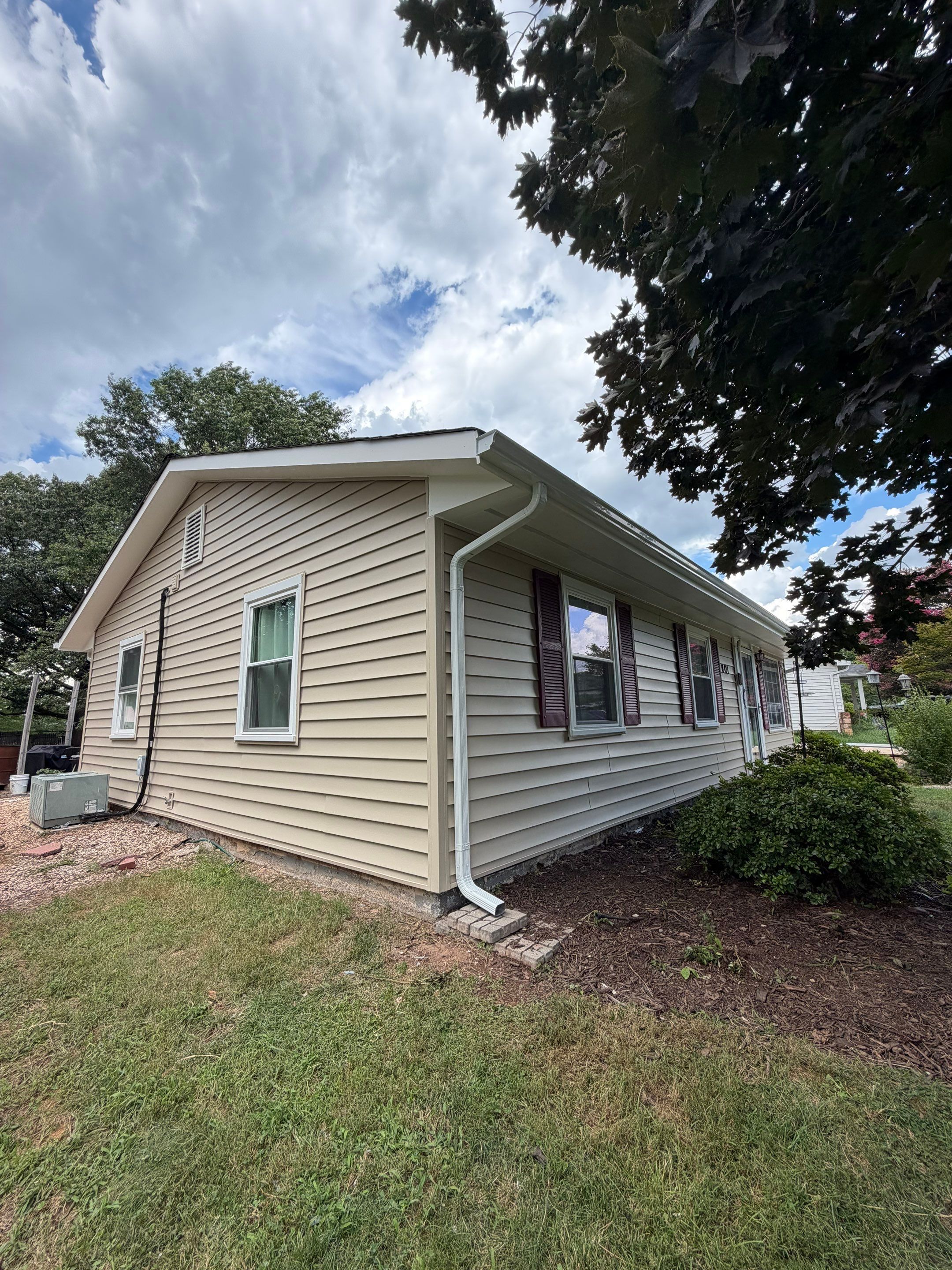 Residential Vinyl Siding Replacement and Exterior Upgrade in Sterling by Ridge Armor Renovations