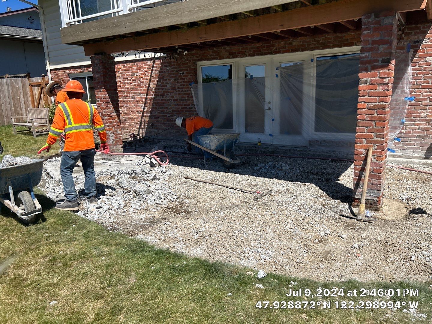 Susan | Concrete Patio by Jireh Asphalt & Concrete Inc 