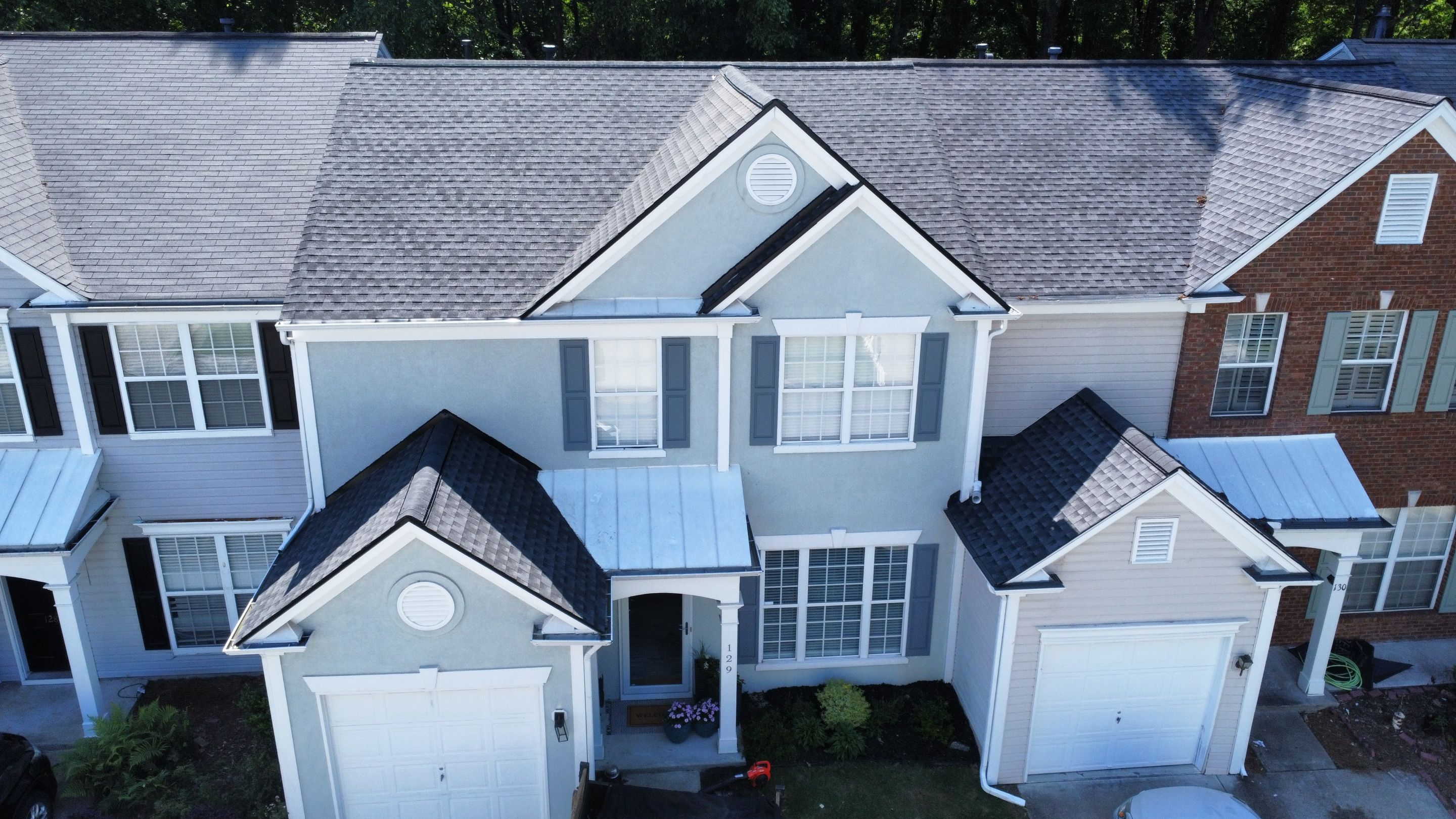 Alpharetta, GA Roof Replacement GAF Timberline HDZ Charcoal by Reset Roofing