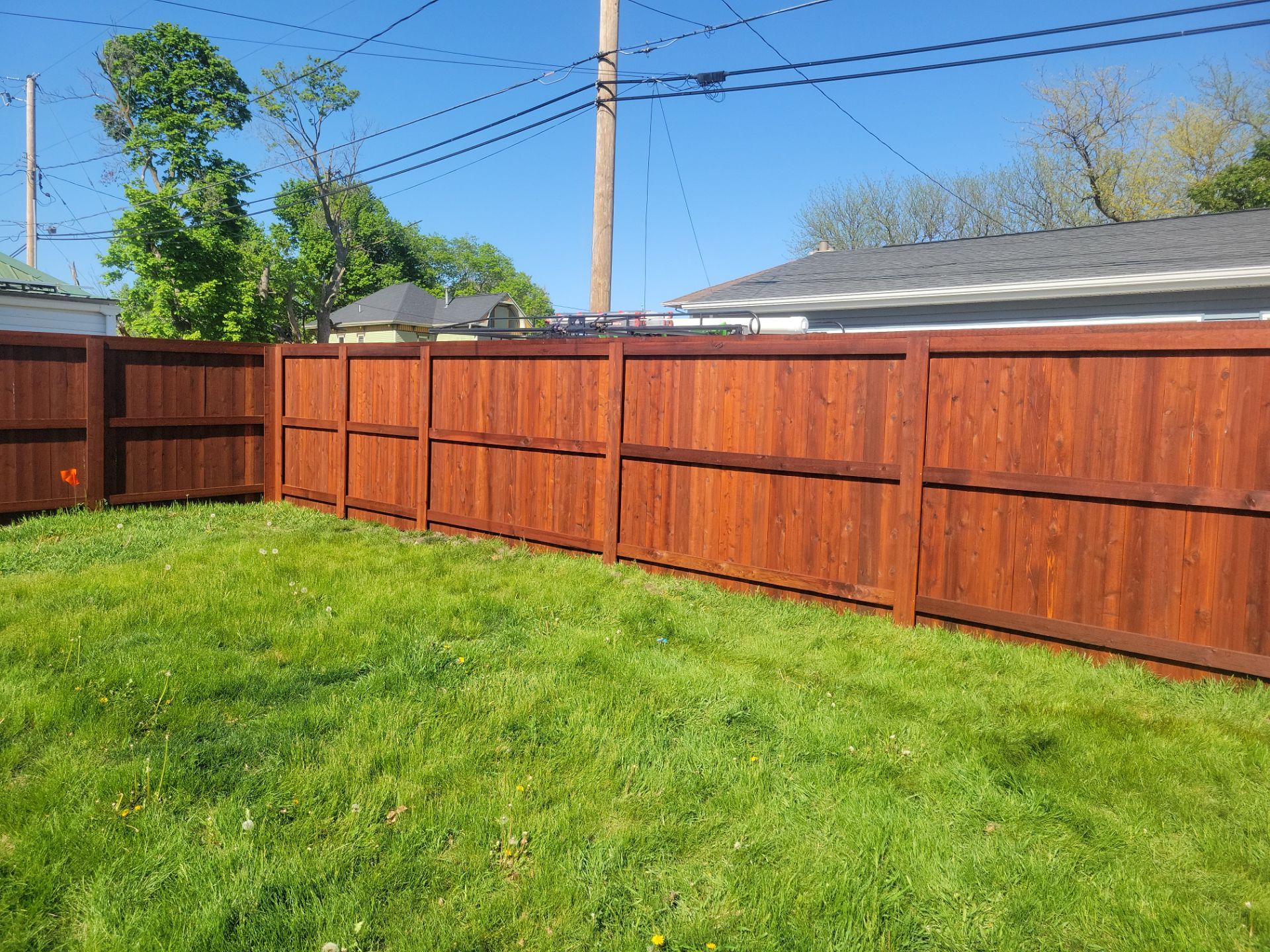 Project in Reinbeck by Perfect Picket Fence and Stain