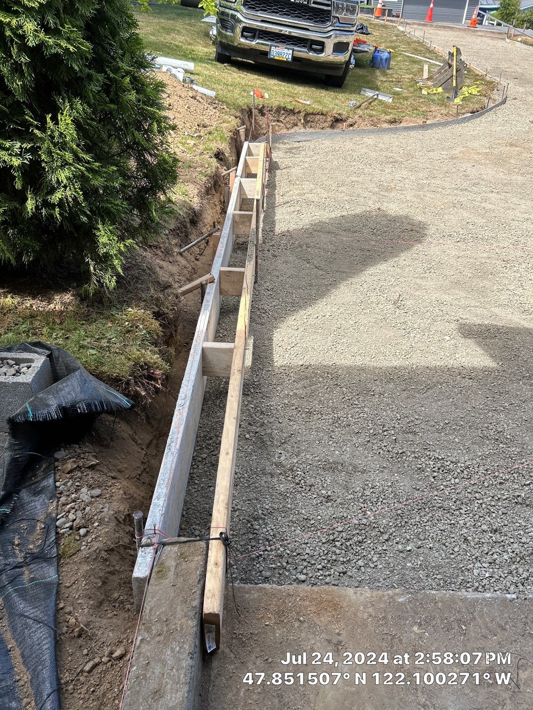 Rodd | Concrete Driveway Extentension by Jireh Asphalt & Concrete Inc 