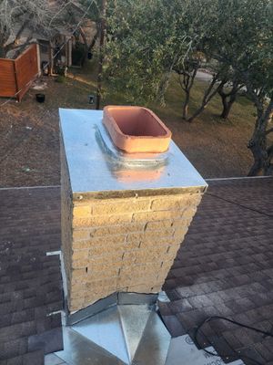 Structural and roof repairs with custom metal work