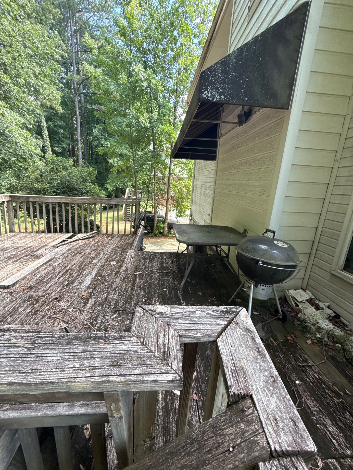 Wood Deck Build in Alpharetta, GA by Nelson Exteriors 