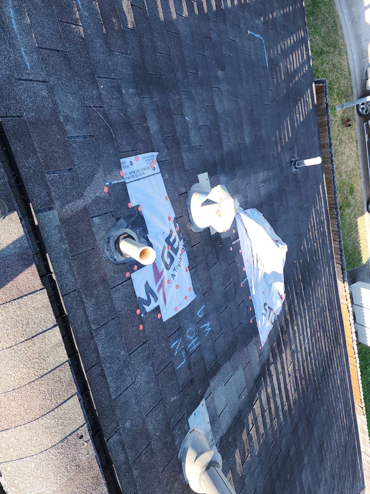 Residential Roofing Repair using Owen's Corning Duration (Lifetime) Shingles by Roof Repair Company