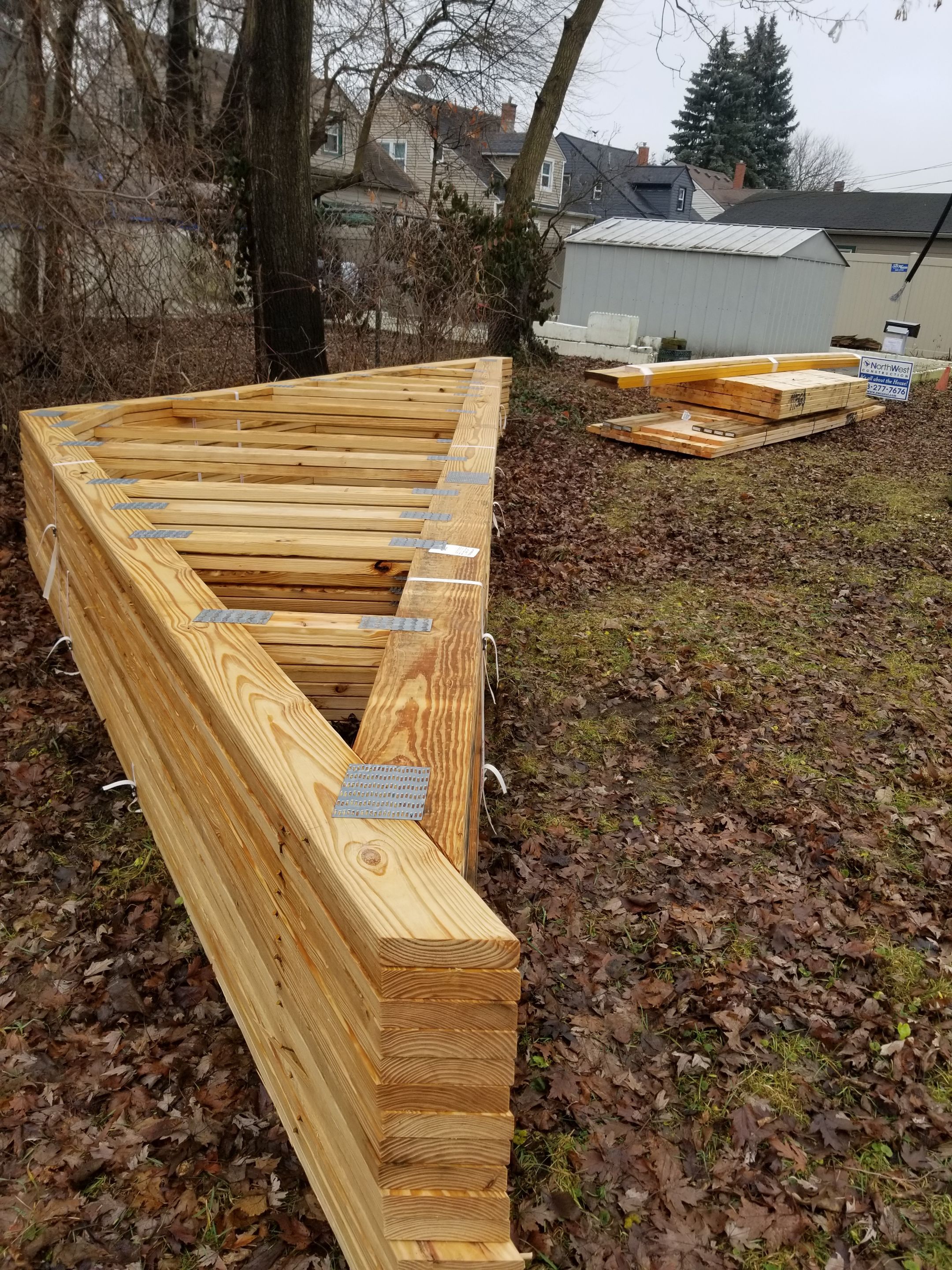 New Garage Build  by Northwest Construction 