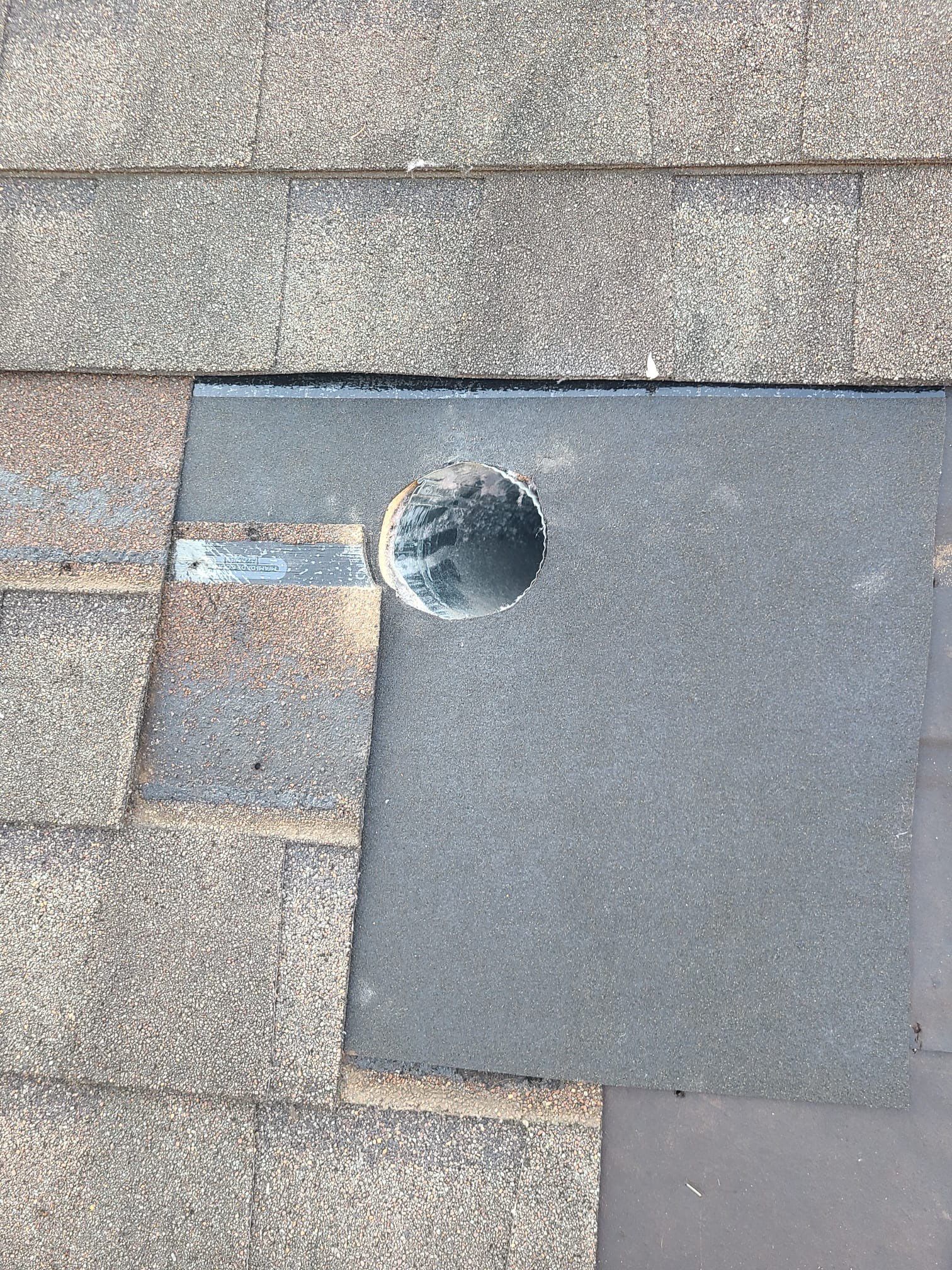 Hail Damage using Owen's Corning Duration (Lifetime) Shingles by Roof Repair Company