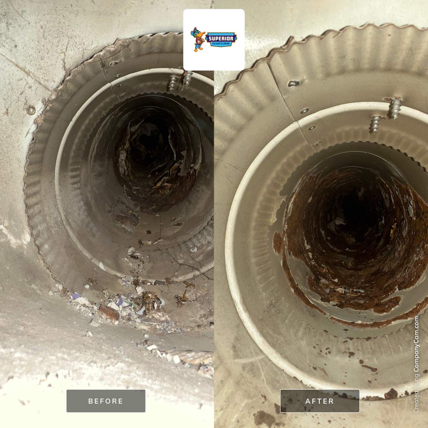 Air Duct Cleaning With a Vacuum Truck in Ellwood City, PA by Superior Air Duct Cleaning