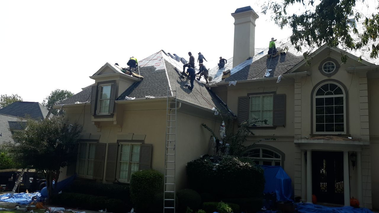 Residential Roofing Installation using GAF by Georgia Roof Advisors