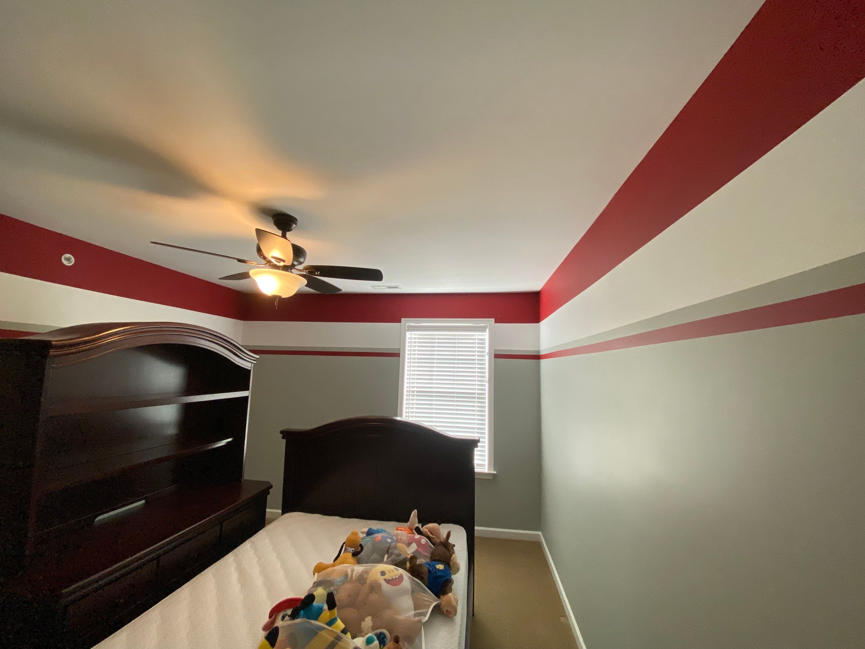 Striped Bedroom Paint by Davis Painting Llc 