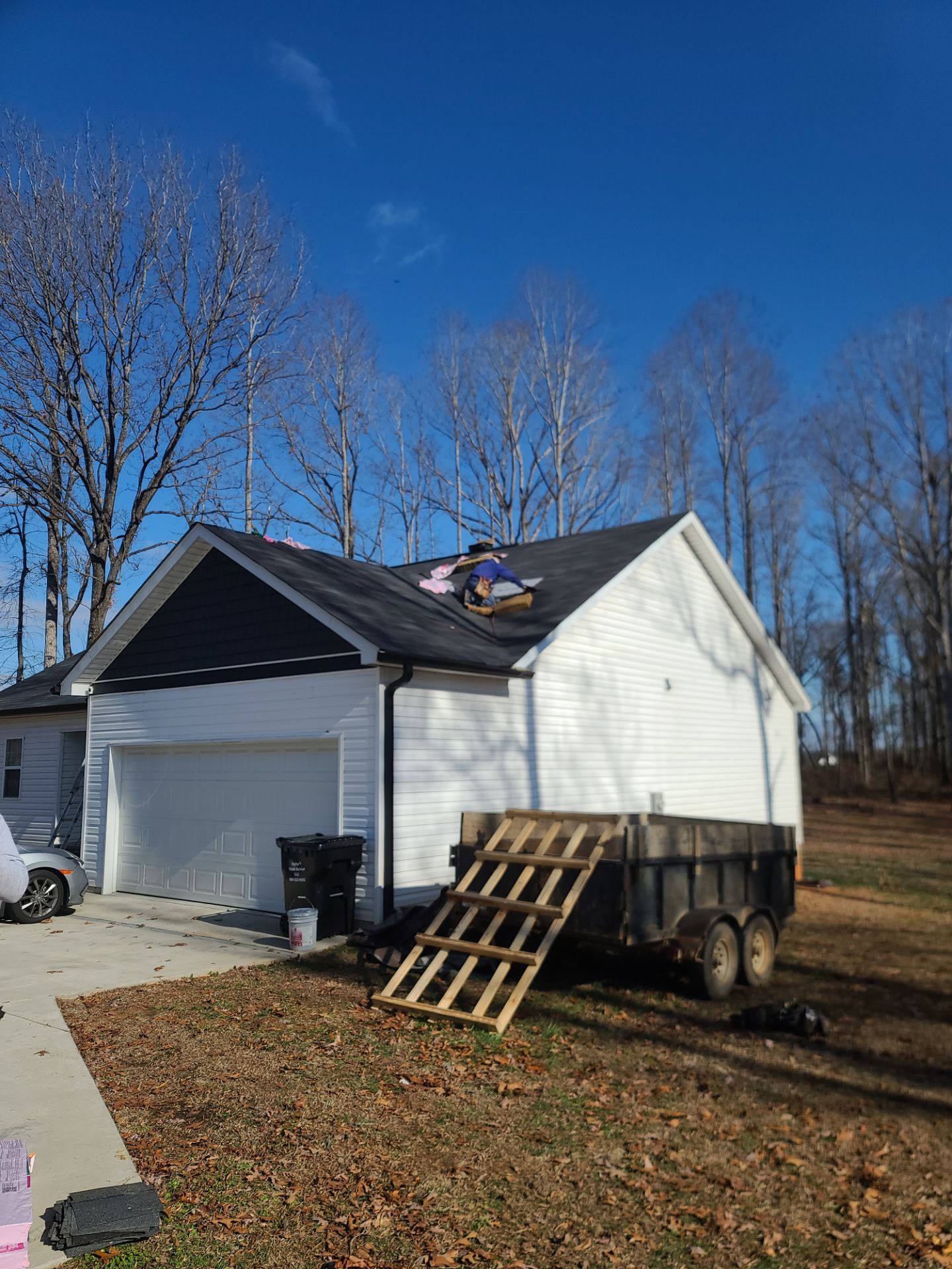 Residential Roofing Repair using Architectural shingles by BROCK BUILDERS 