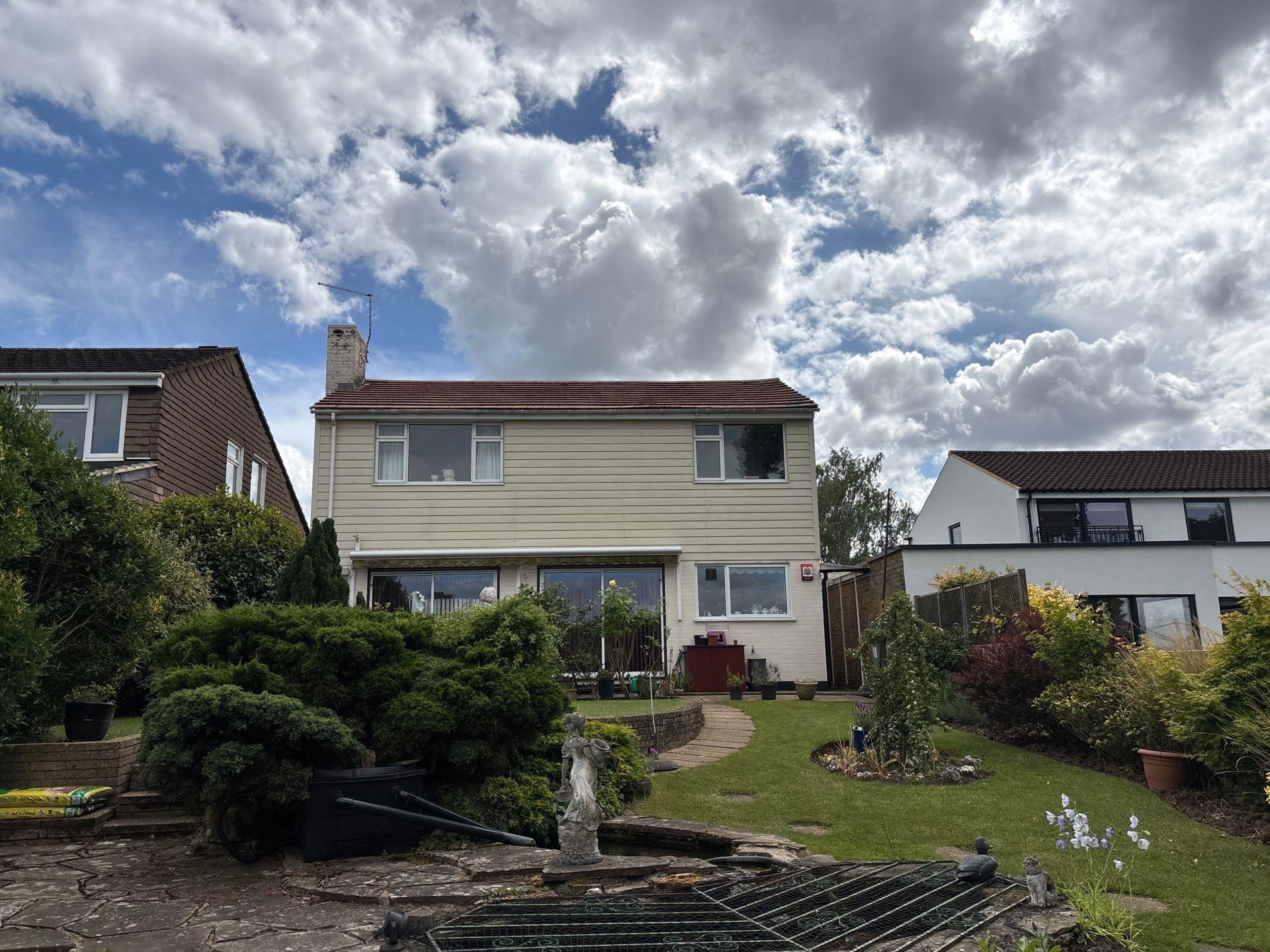 Roof Clean - Biocide Treatment using Honda 15lpm Low Pressure Washing Machine by Ges Exterior Cleaning ltd