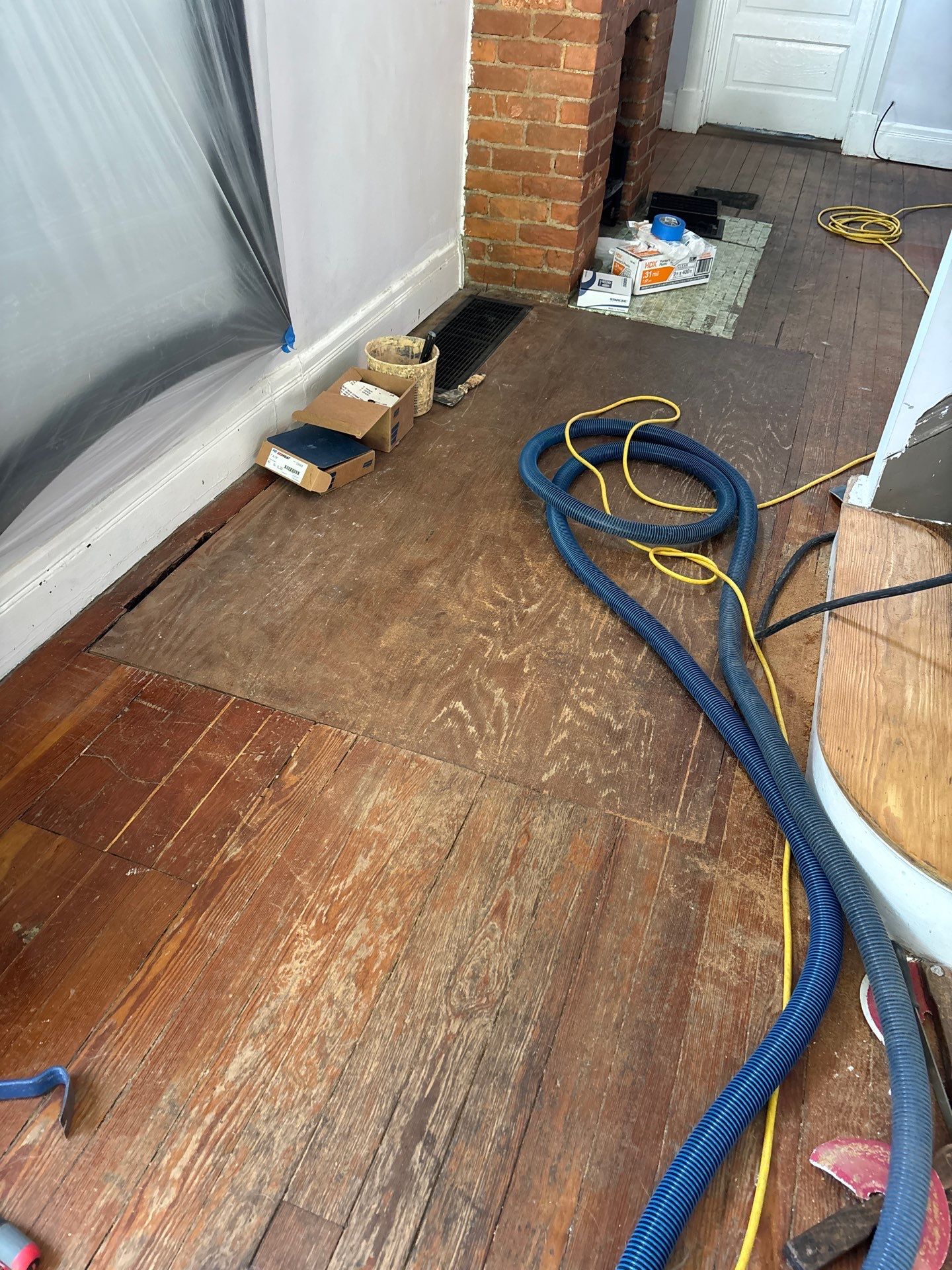 Historic Refinish Project in Covington by Footprints Floors Kentucky
