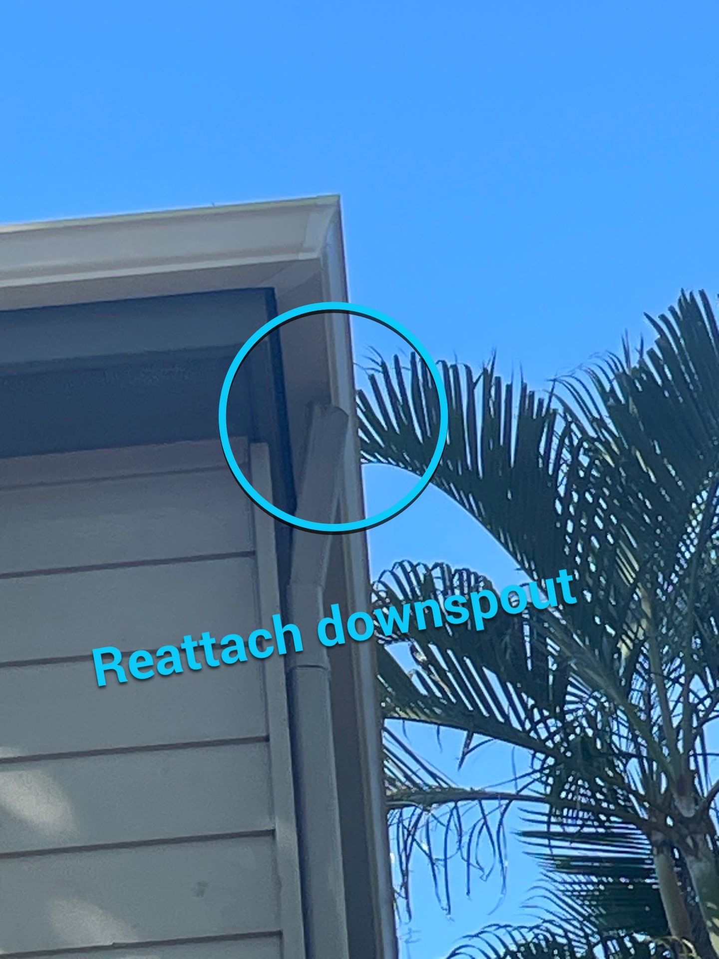 White Gutters Repair and Installation in Sarasota FL by Gutter Professors