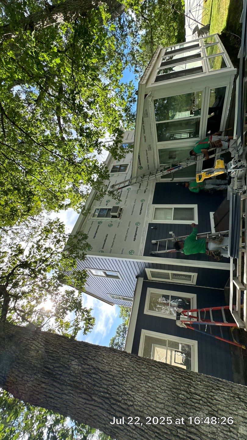 James Hardie Lap Siding Installation in Chelmsford, MA by Mighty Dog Roofing of Greater Middlesex County