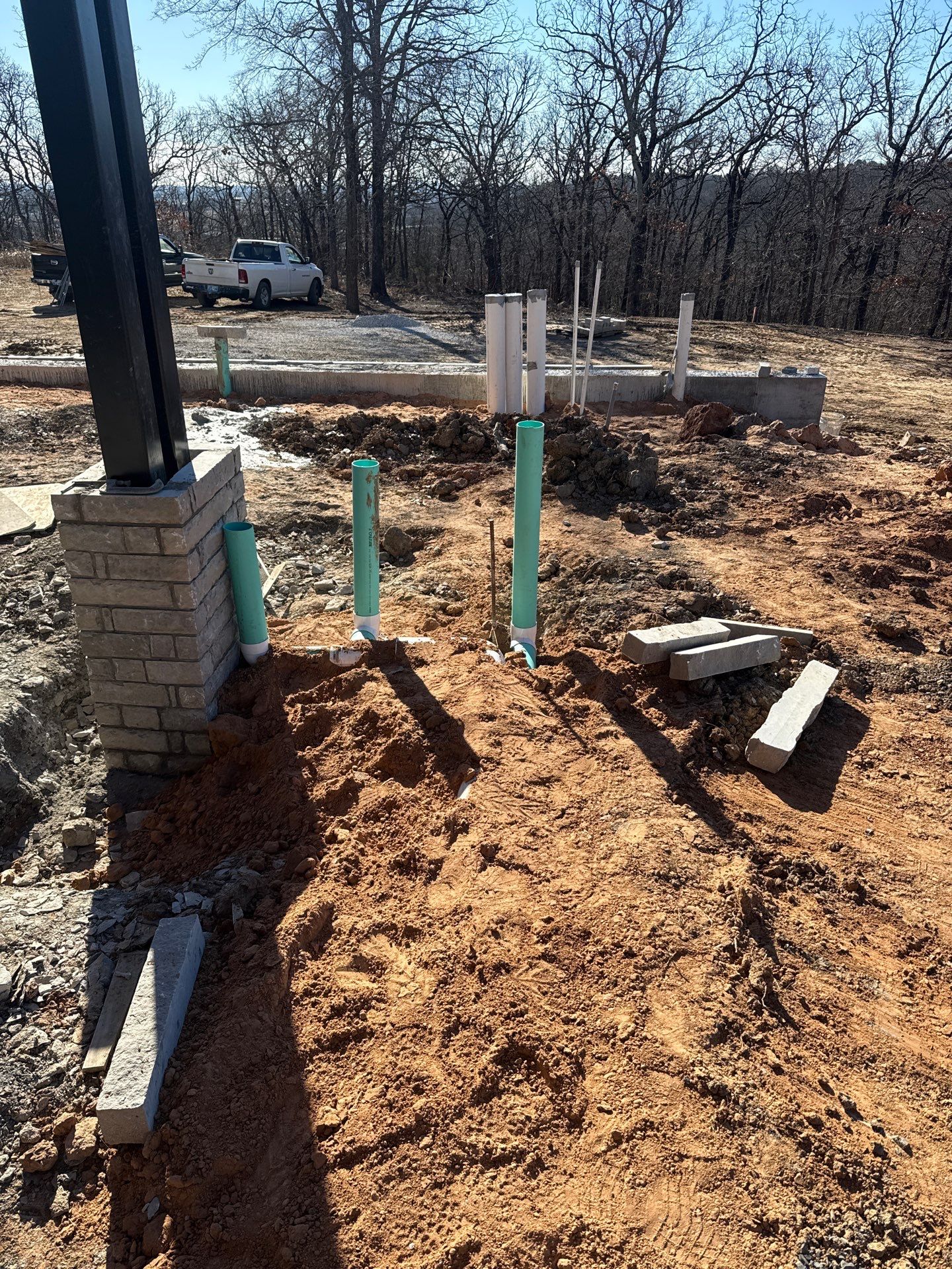 Project in Bixby, OK New construction  by BA Lawns and Landscaping LLC 