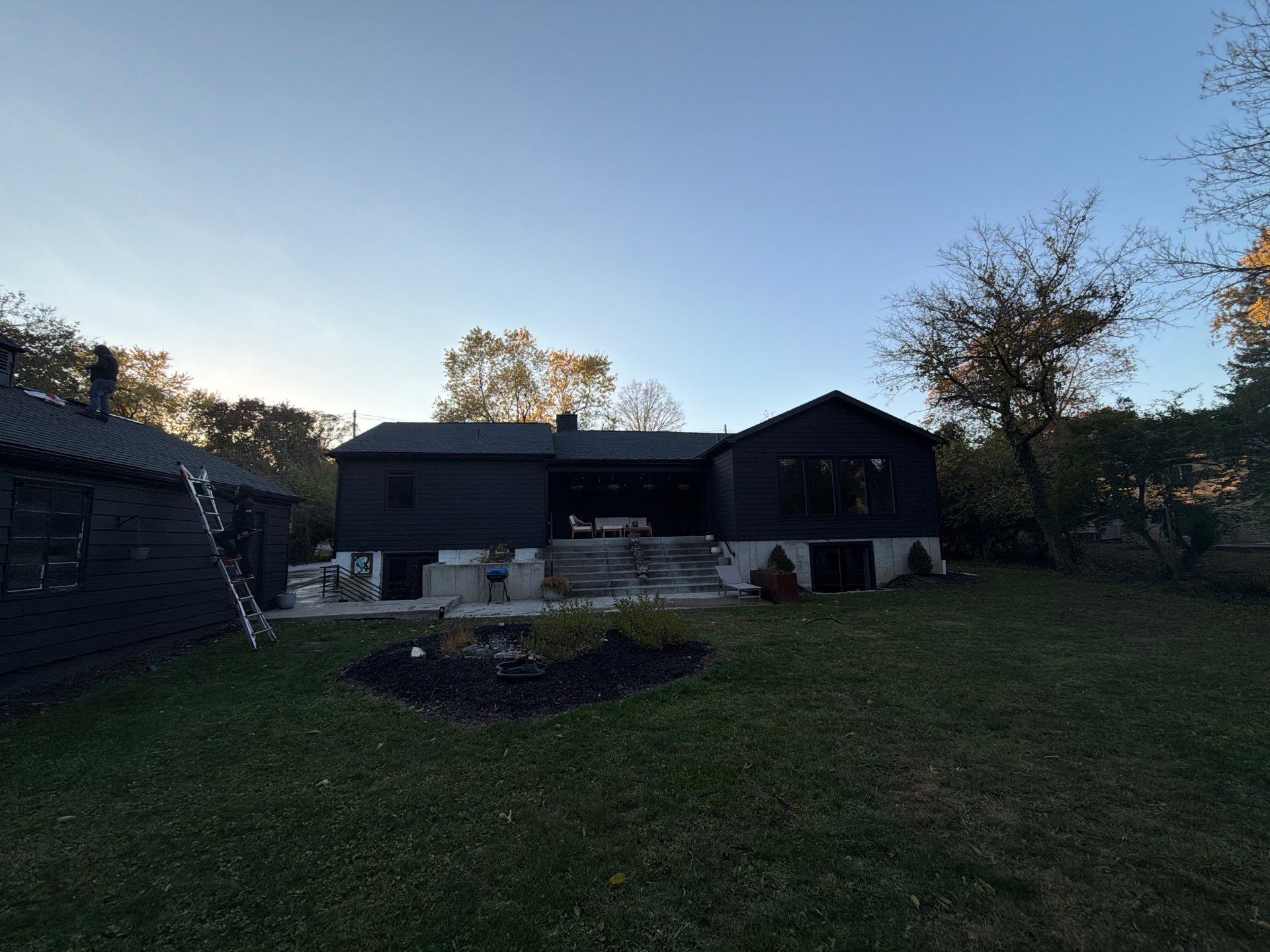 Residential Roofing Installation using GAF Timberline HDZ Charcoal by Nitro Roofing and Construction