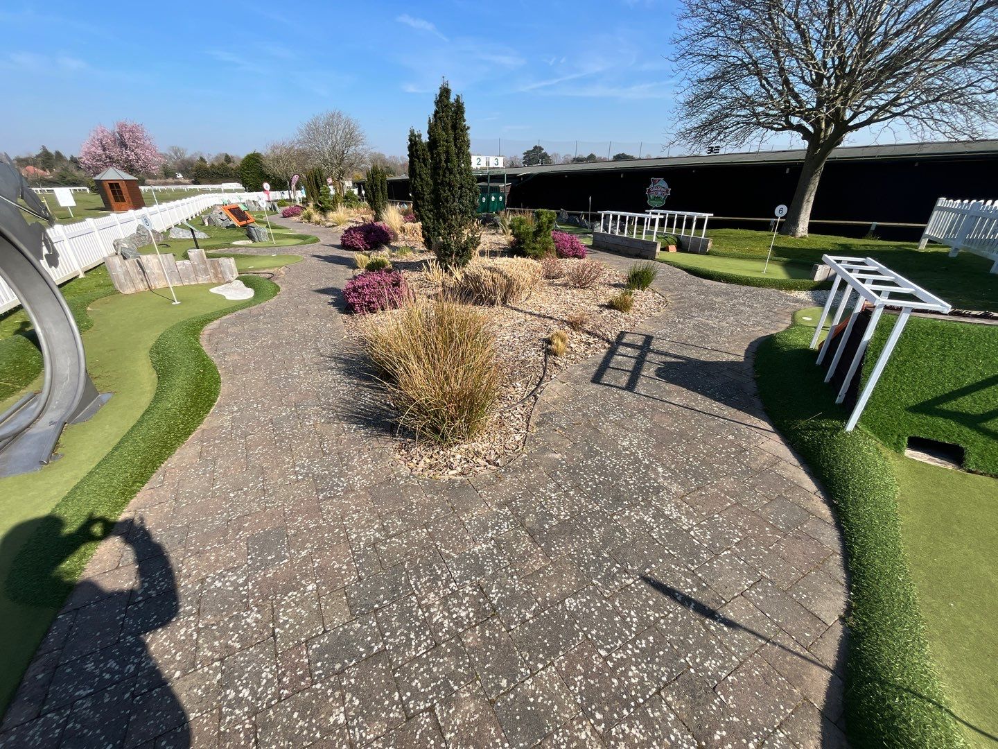 Adventure Golf Course Clean by Ges Exterior Cleaning ltd