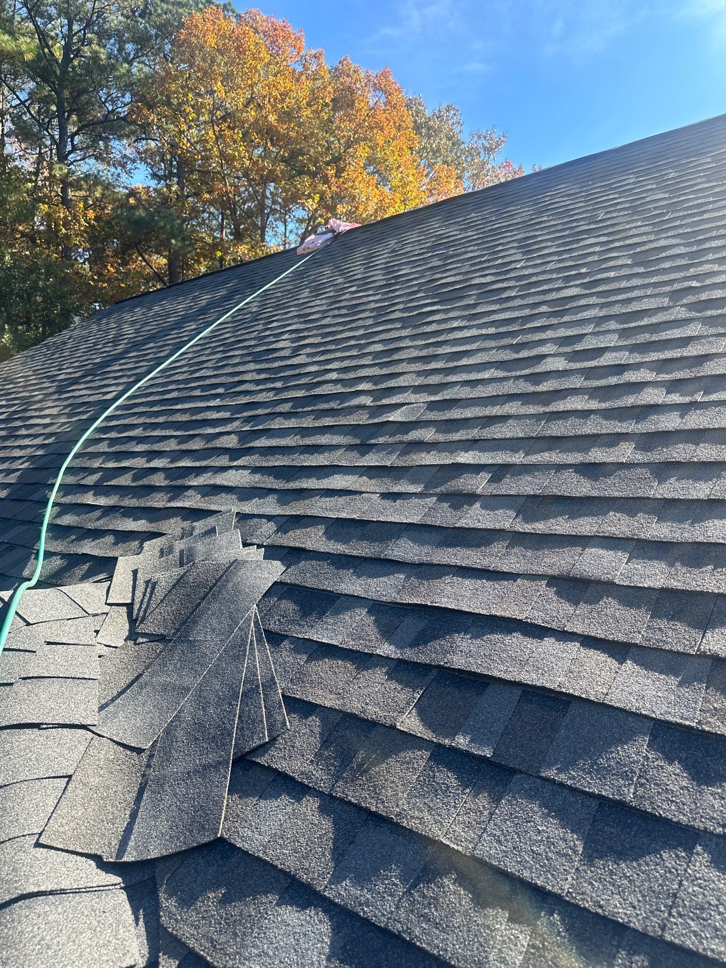 Mathews Residential Roof Replacement Using Owens Corning Duration Shingles by Cade Construction