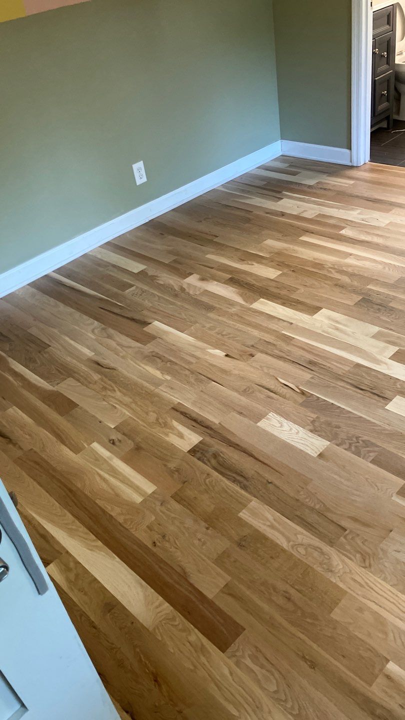 Replaced Carpet with New Hardwood Floors  by Footprints Floors of Nashville