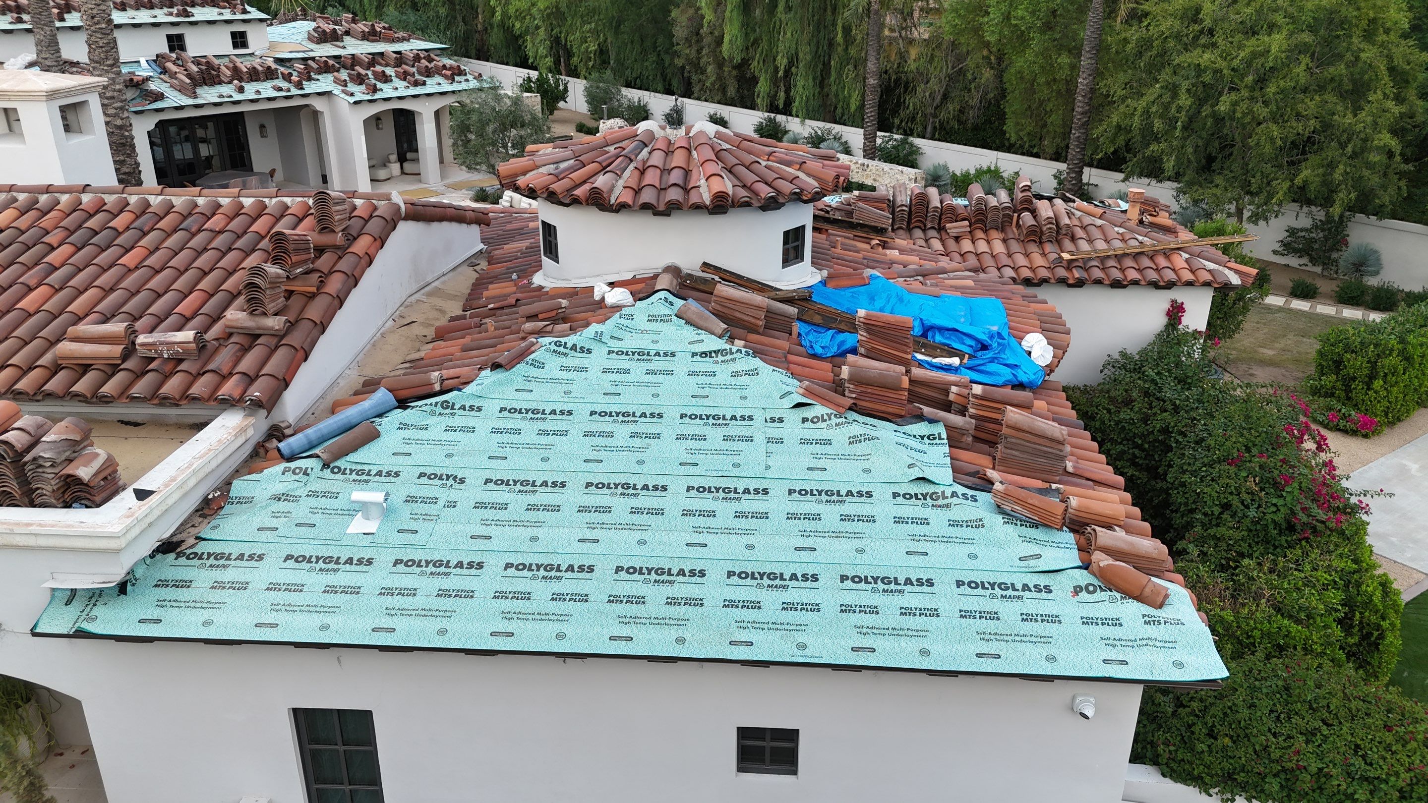 Project in Paradise Valley, AZ by Saint Roofing