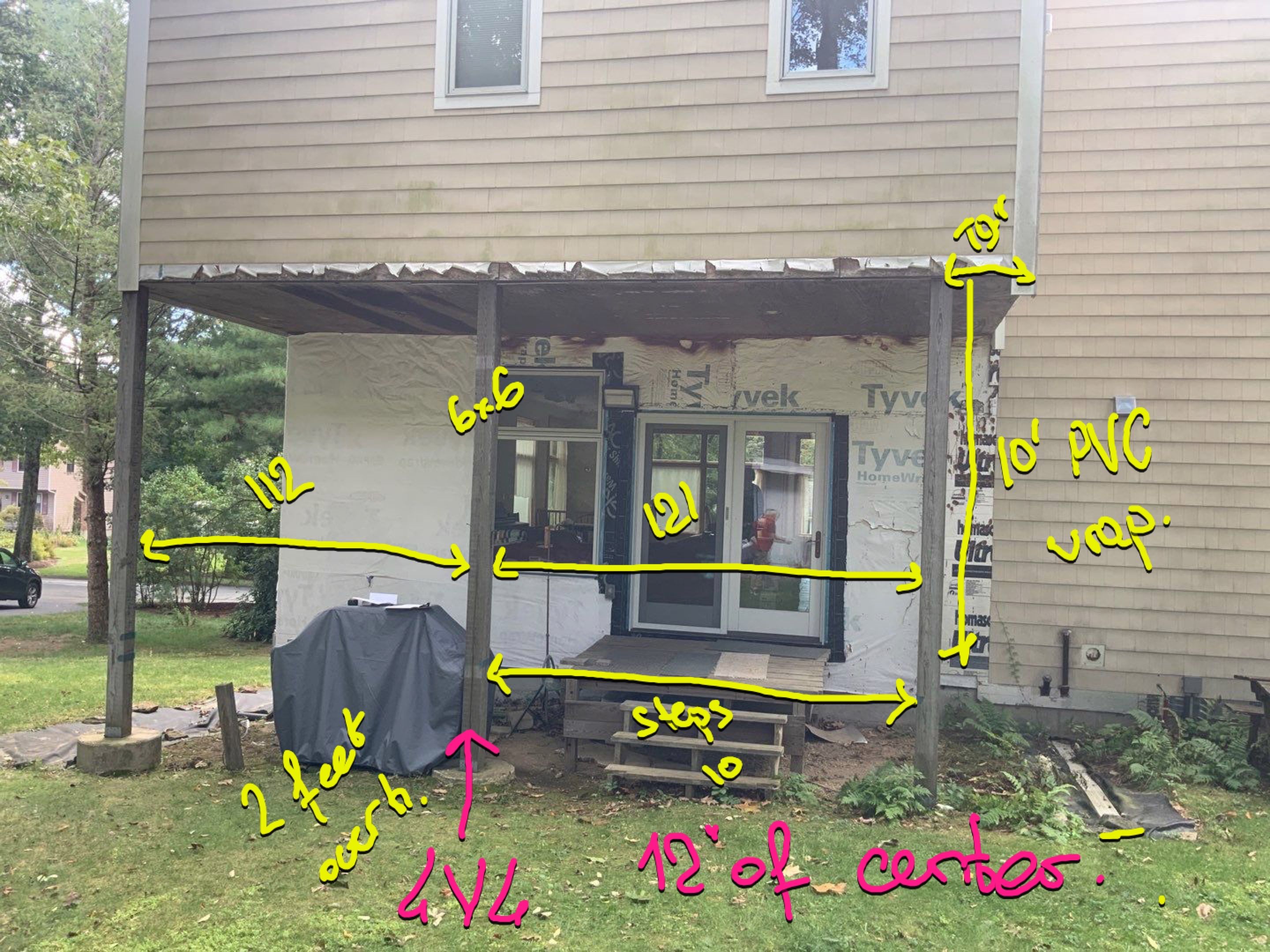 Deck project in Milford, MA by UBrothers Construction