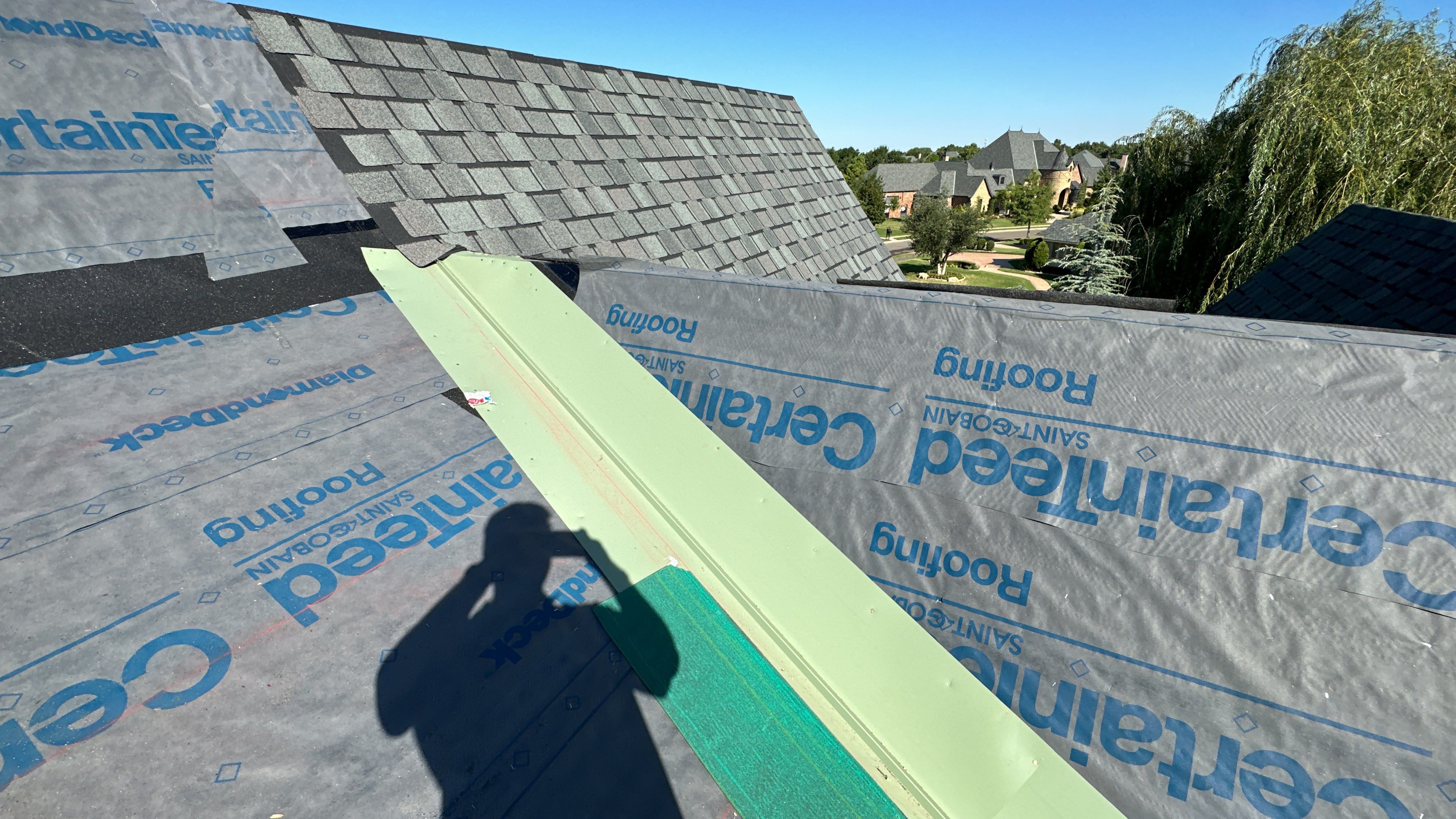 Reroof using Certainteed Belmont IR by Castillo Roofing