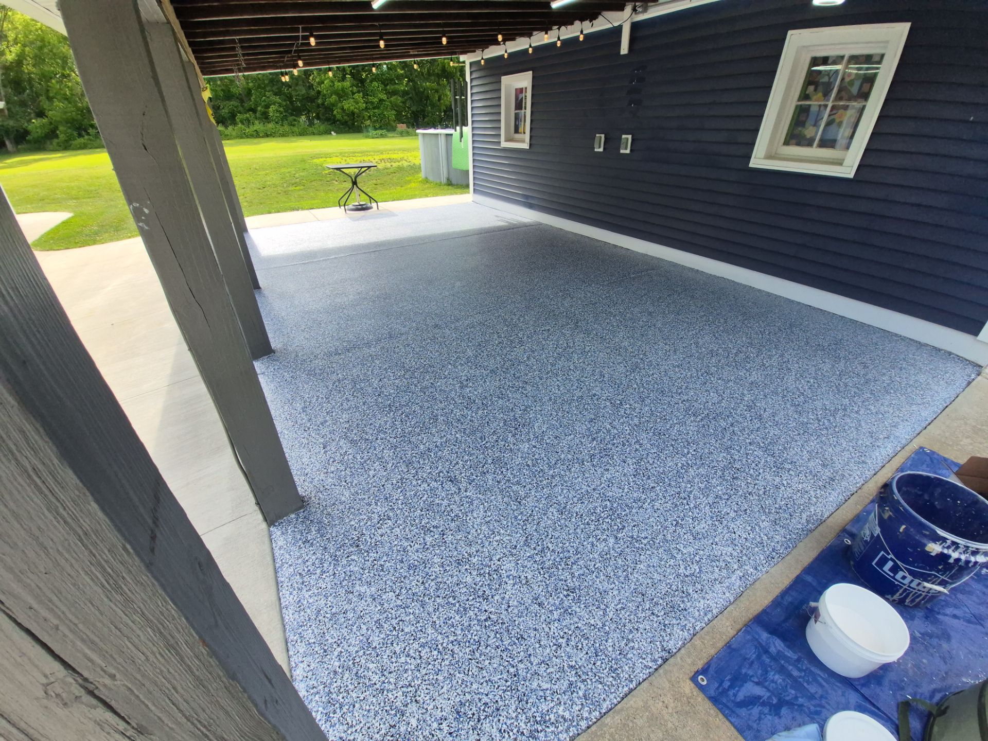 Midland Patio by Wise Coatings of Central Michigan