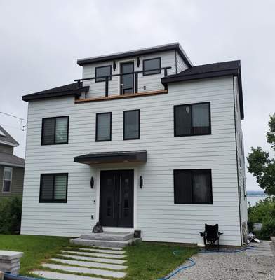 Siding Installation using James Hardie