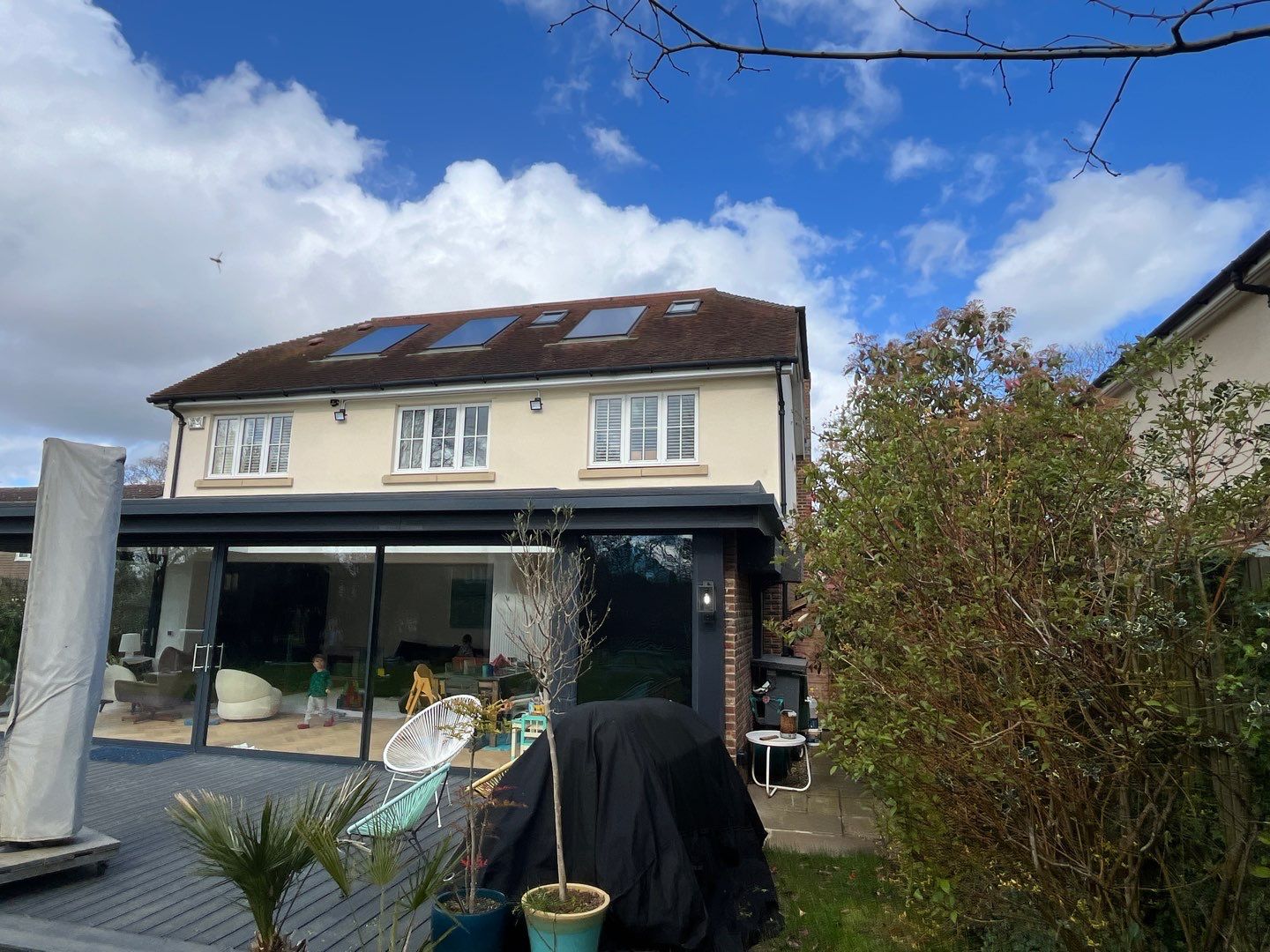 Roof Clean  - Moss Removal - Gutter Clean using Honda 15lpm Low Pressure Washing Machine by Ges Exterior Cleaning ltd