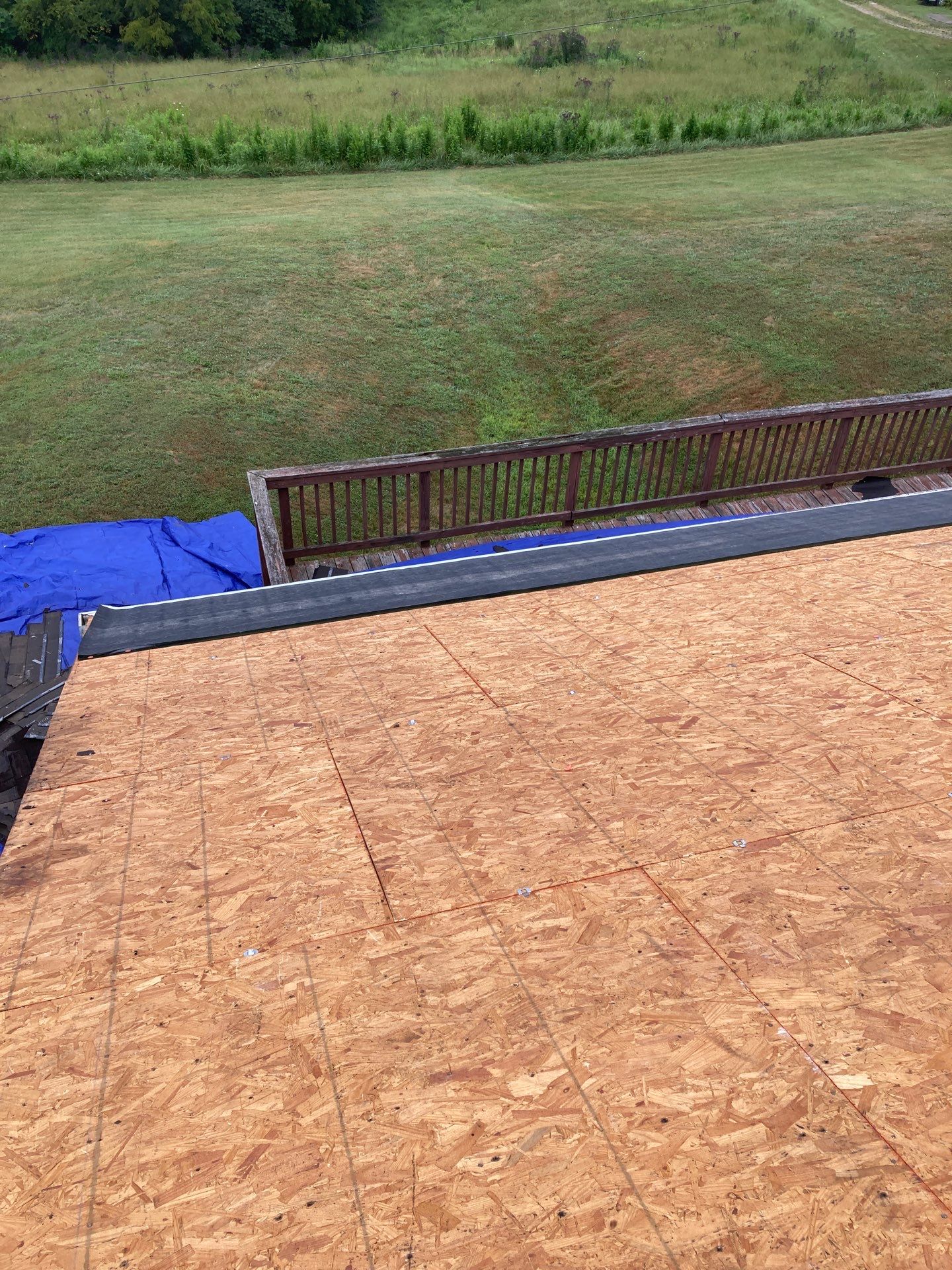 Residential Roofing Installation using GAF Timberline HDZ Charcoal by Rainstoppers Roofing