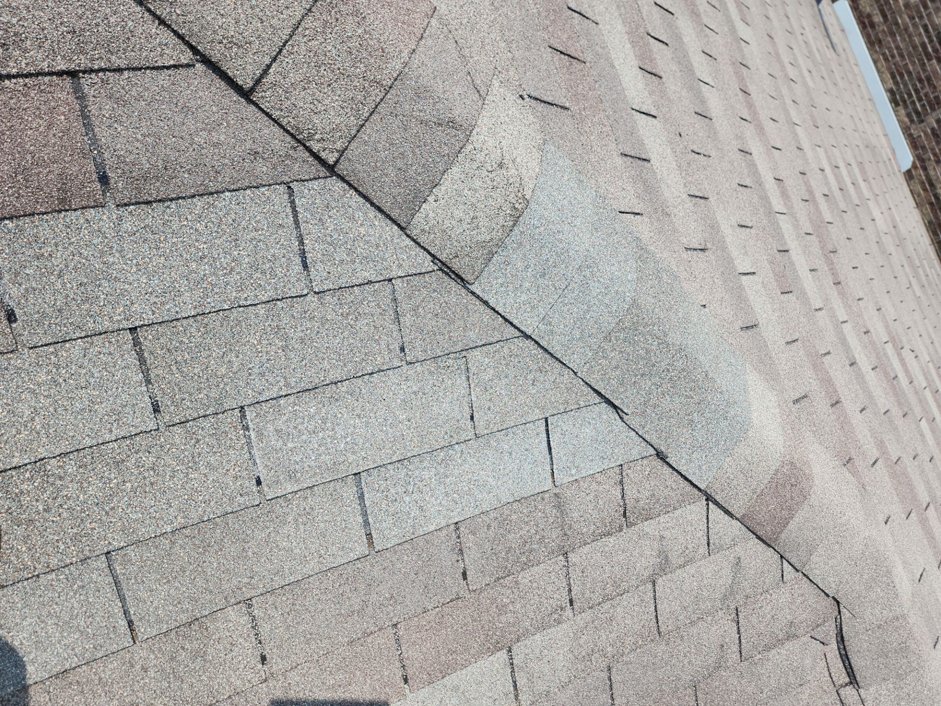 Hail Damage using Owen's Corning Duration (Lifetime) Shingles by Roof Repair Company