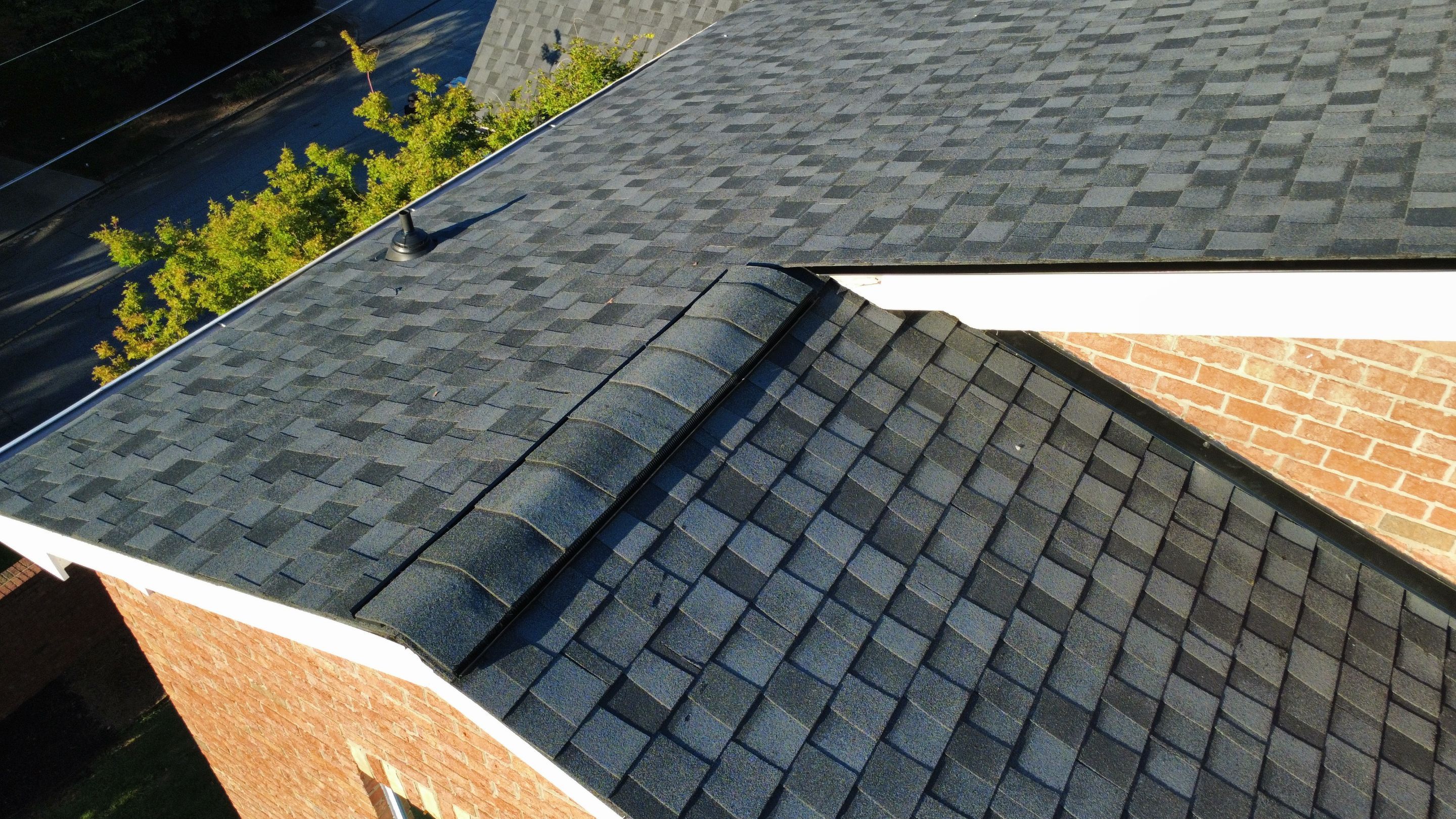 Atlanta, GA Roof Replacement CertainTeed Landmark Pro Max Def Moire Black by Reset Roofing