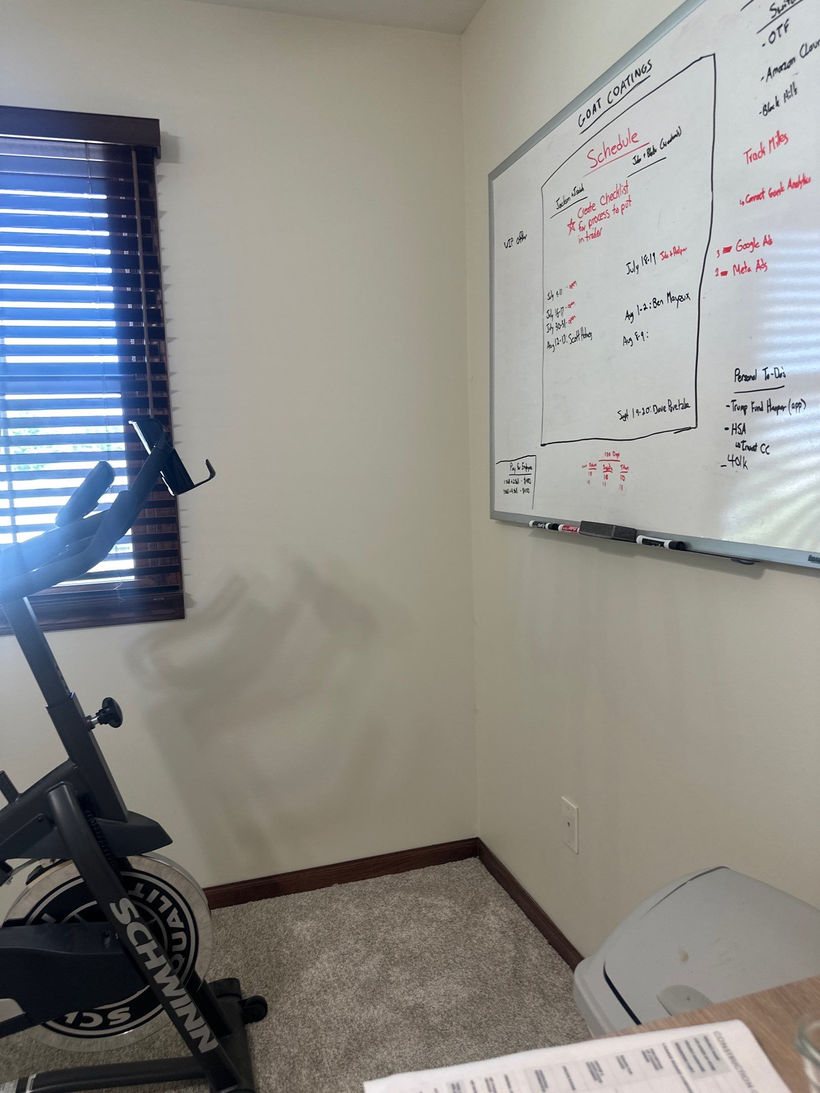 Home Office and Fitness Room Conversion in Lincoln by CompanyCam Sales Demo