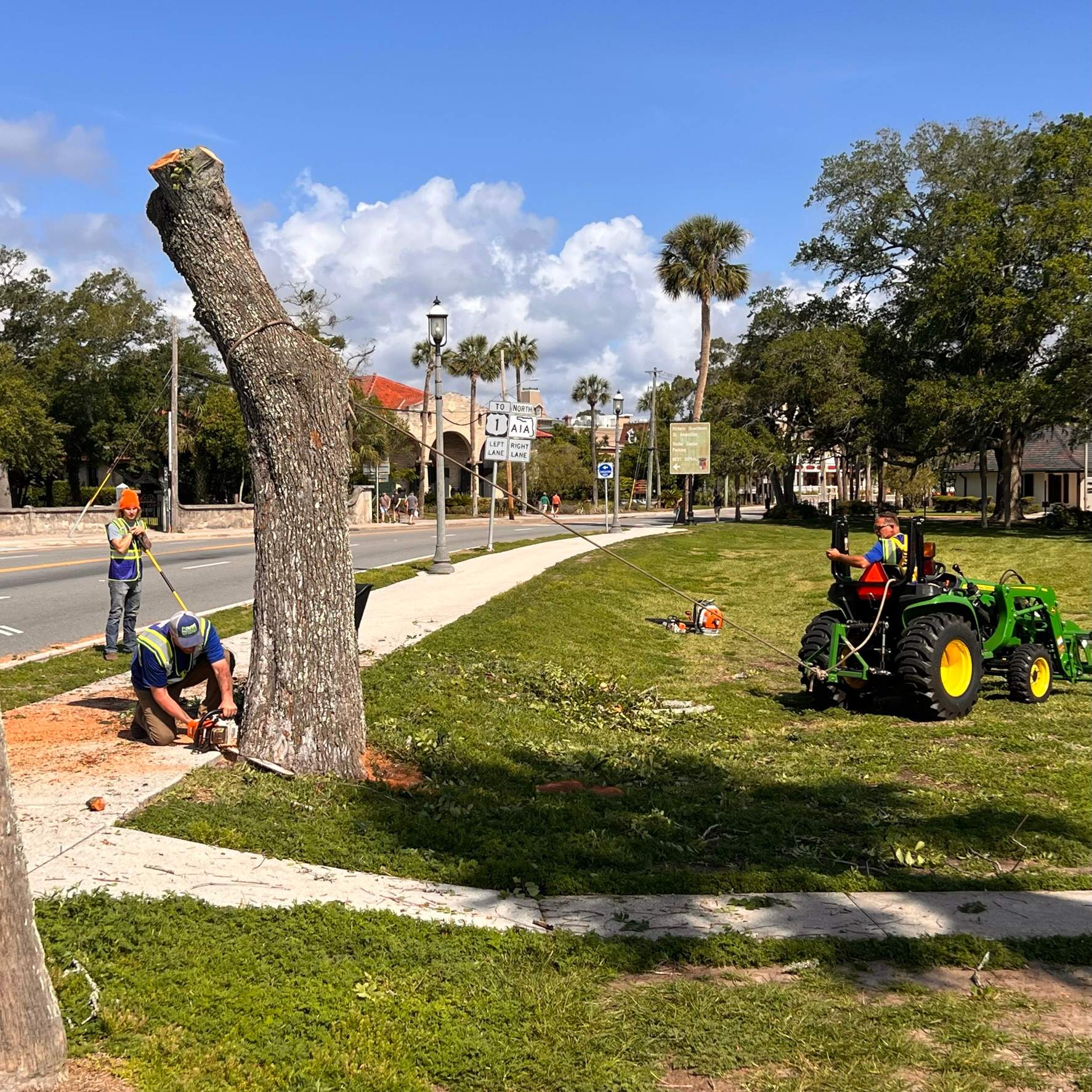 Volunteer Work | Castillo de San Marcos National Monument by ProGreen Services