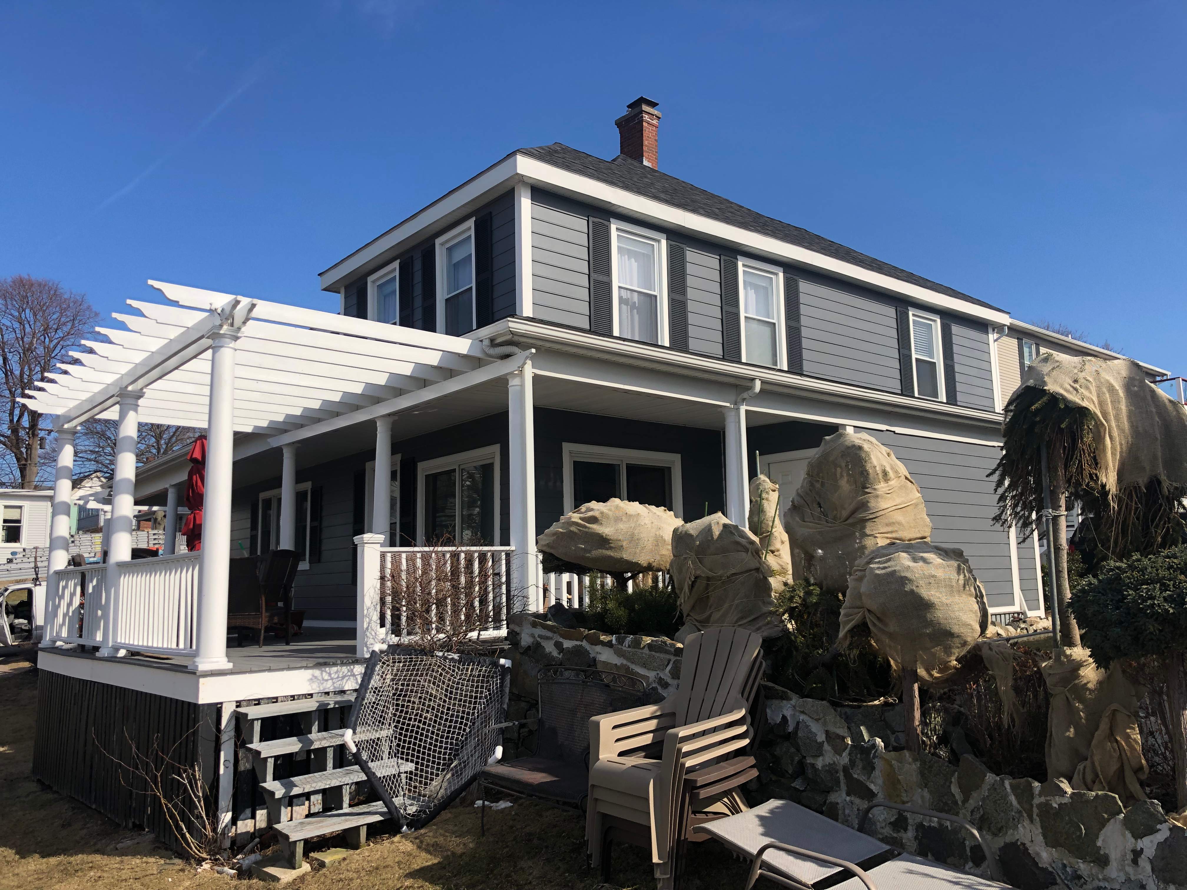 Siding Installation using James Hardie by UBrothers Construction