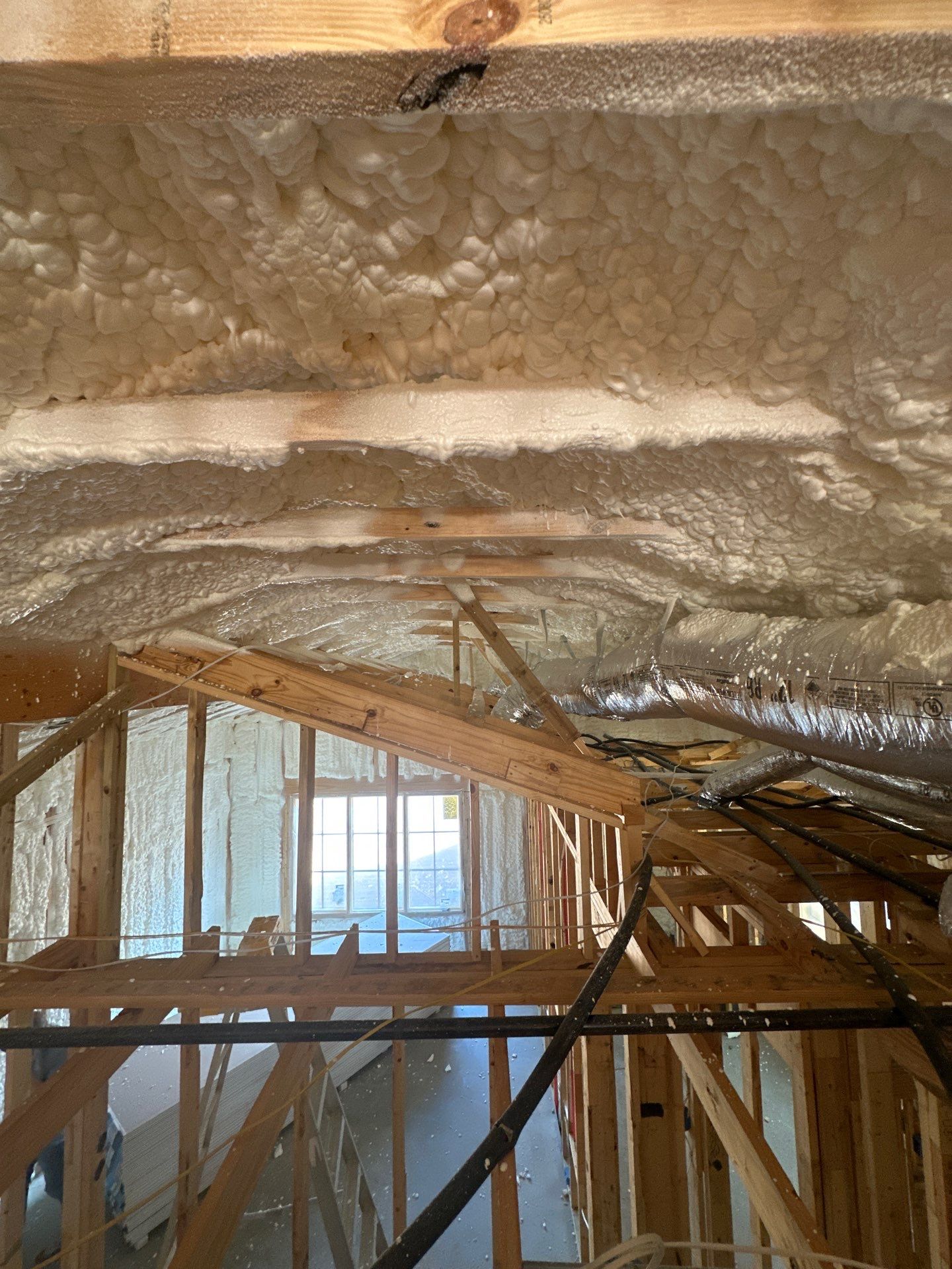 Another beautiful custom home in Dallas fully encapsulated ✔️ by Apex Insulation Solutions