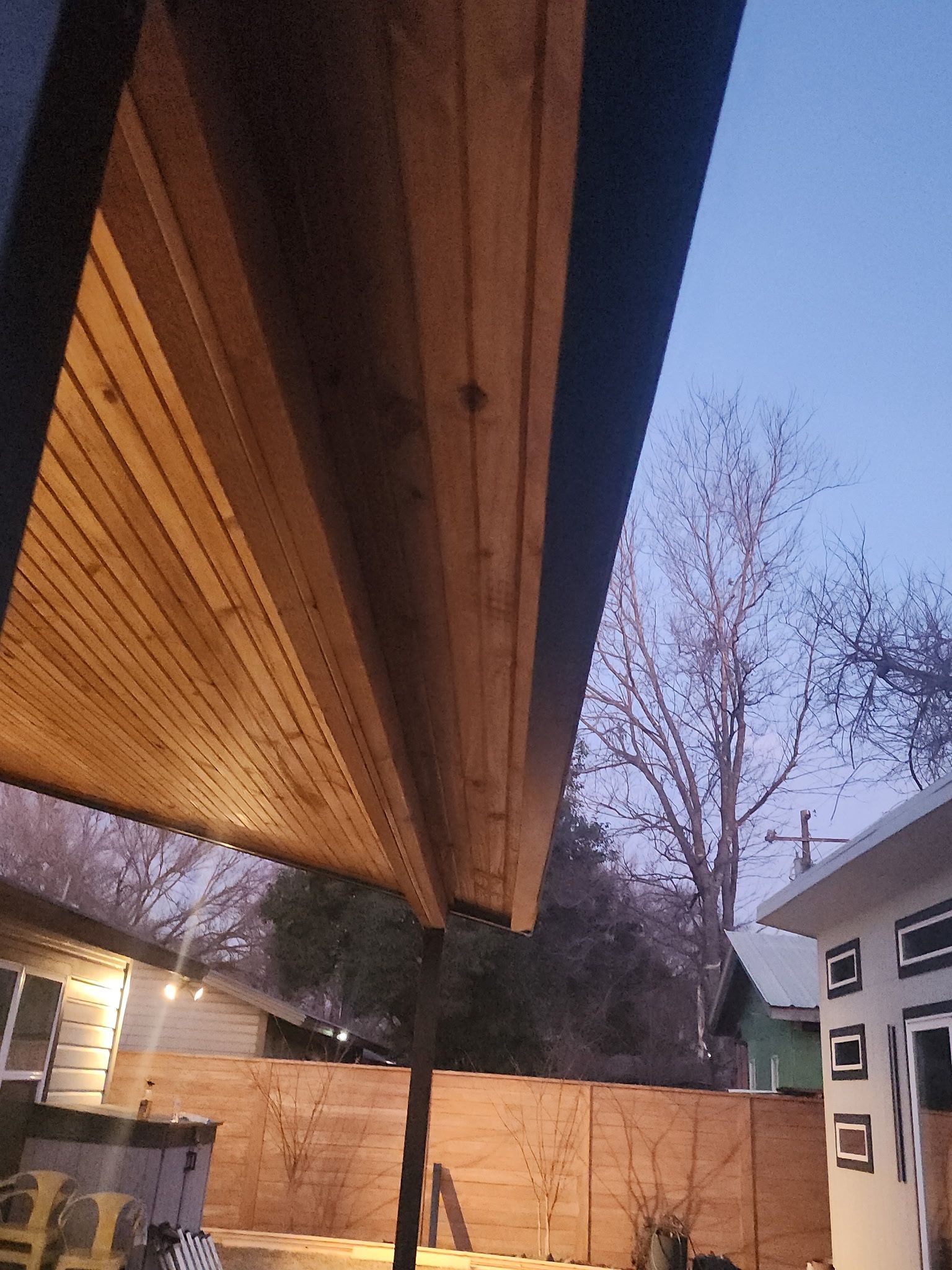 Custom patio for under 20. by REPS OF TEXAS