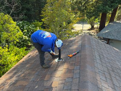 Completed roofing project by Alpha Eagle Roofing in Lafayette, CA