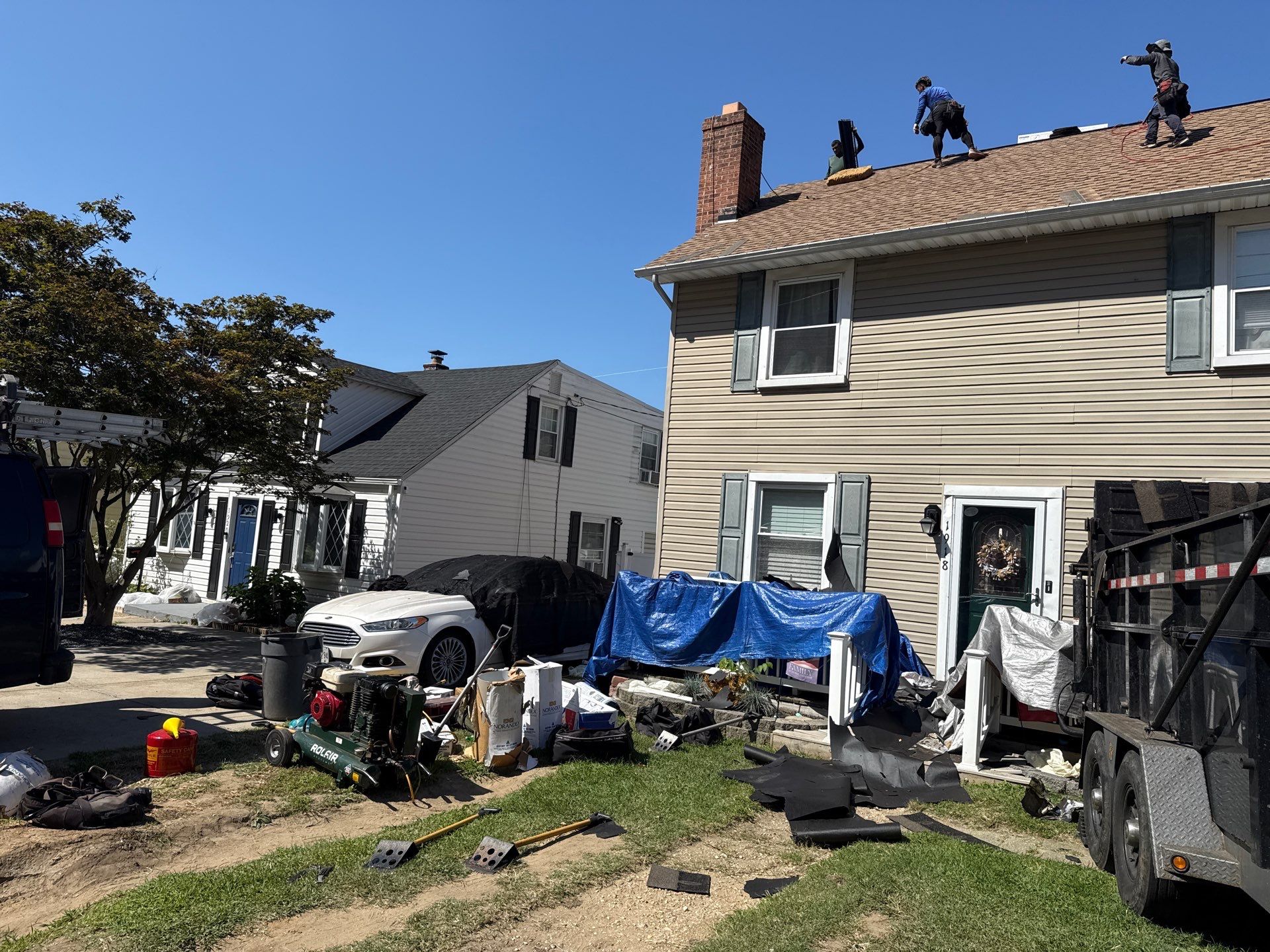 Residential Roofing Installation using GAF Timberline HDZ by Matter Roofing & Construction