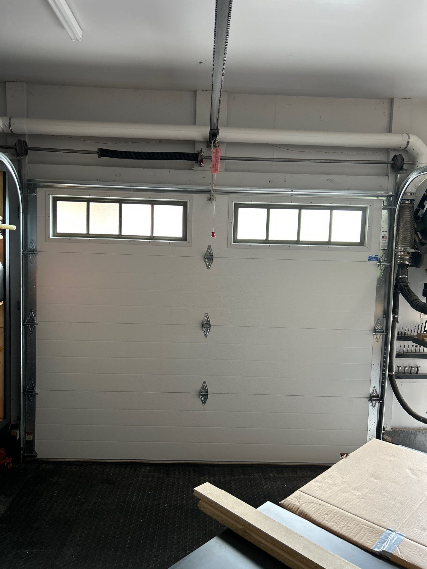 Garage Door Panel Replacement using Raynor Aspen 138 Garage Doors by Keene Door